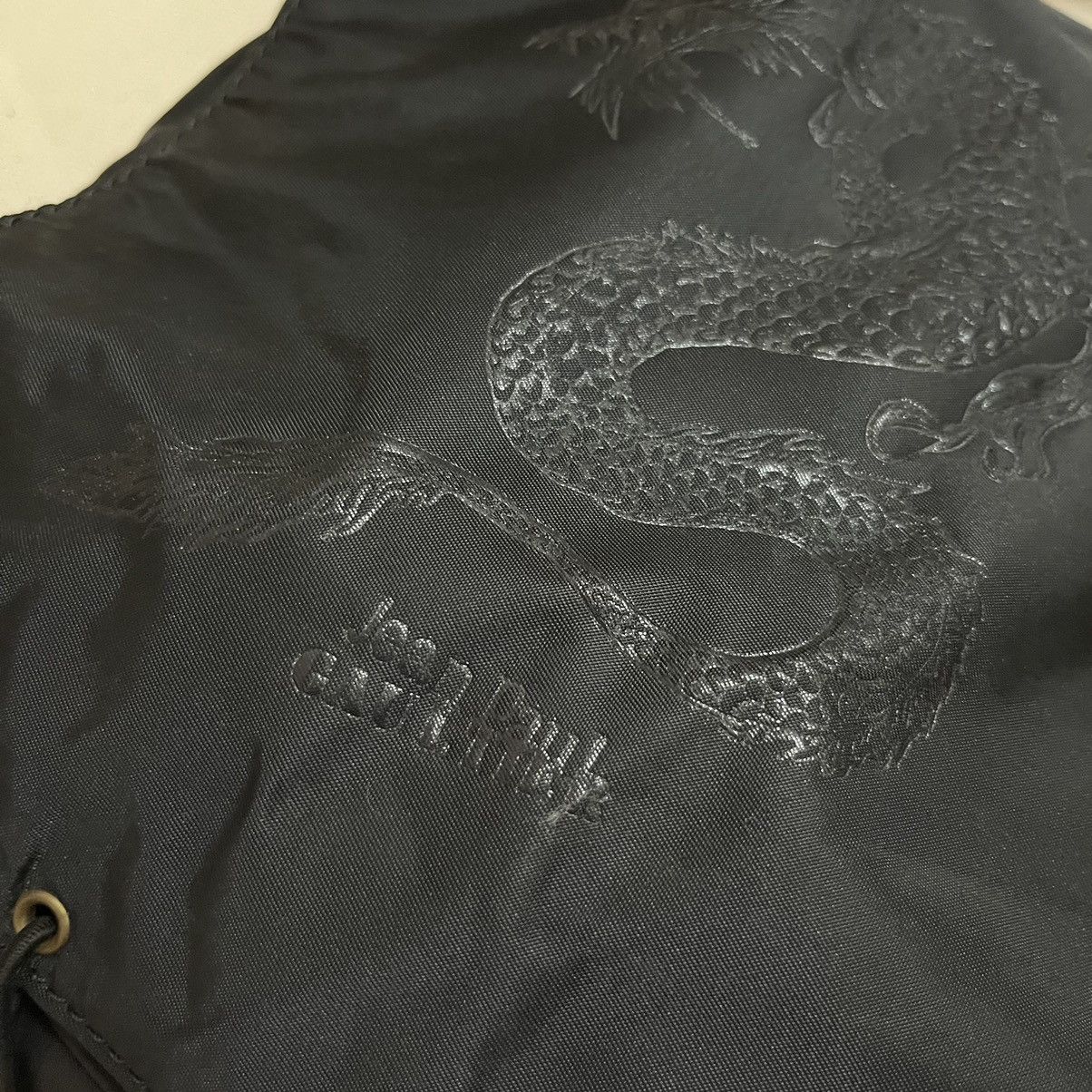 Japanese Brand × Jean Paul Gaultier × Vintage Authentic Vintage Jean Paul Gaultier Dragon Motive Nylon Bag Size ONE SIZE - 7 Thumbnail