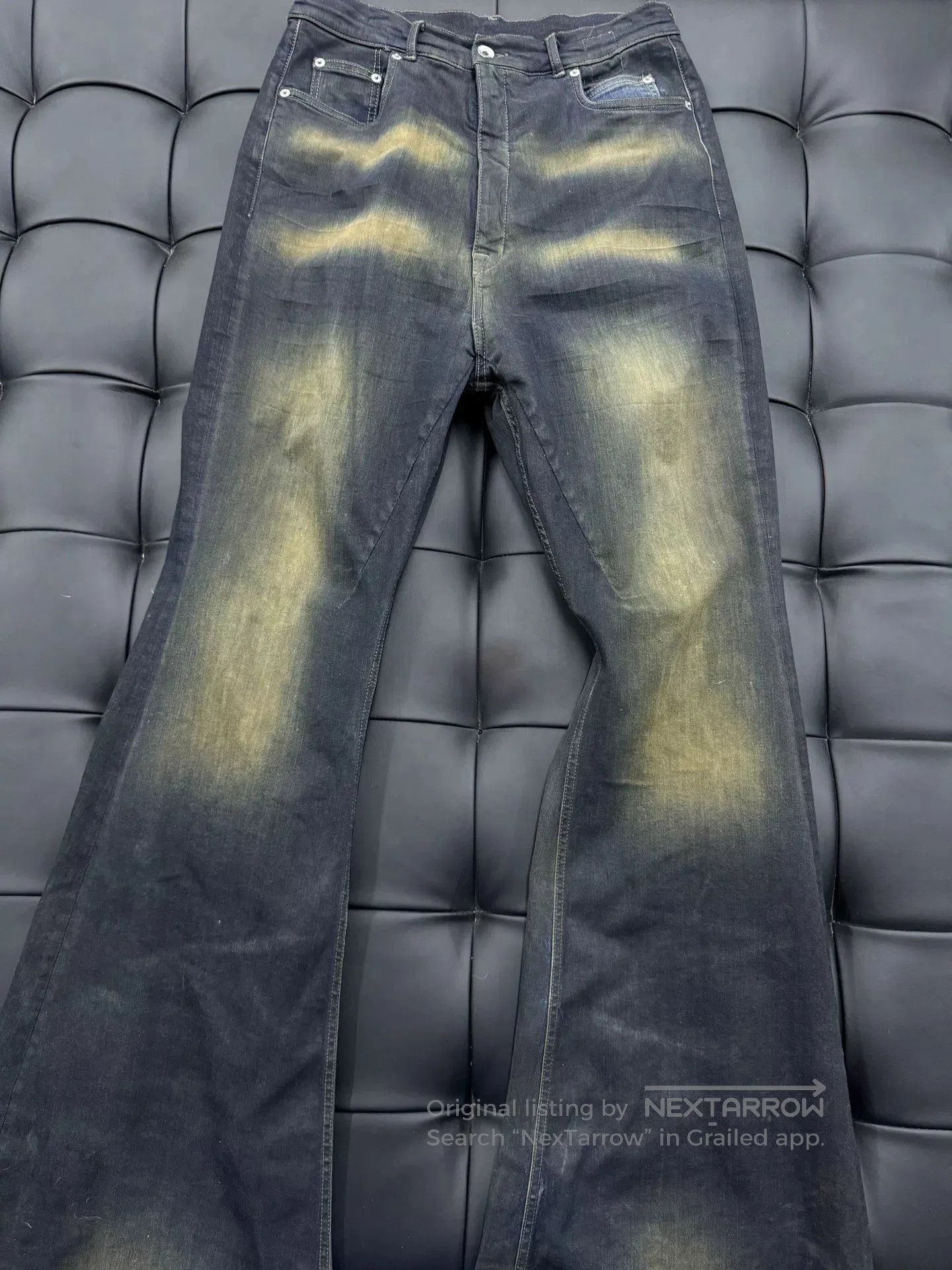 Rick Owens Rick Owens Denim Bolan Pants Size 32. Size US 32 / EU 48 - 1 Thumbnail