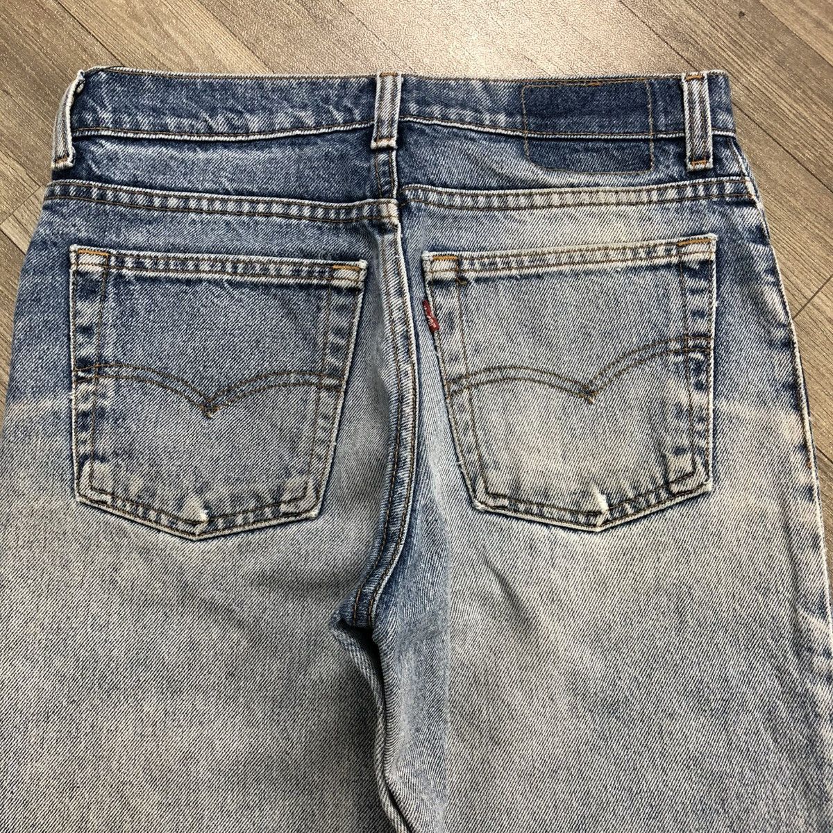 Levi's × Levi's Vintage Clothing 🇺🇸90’s Vintage Levis 510 Straight Nice Faded Jeans Size US 28 / EU 44 - 17 Thumbnail