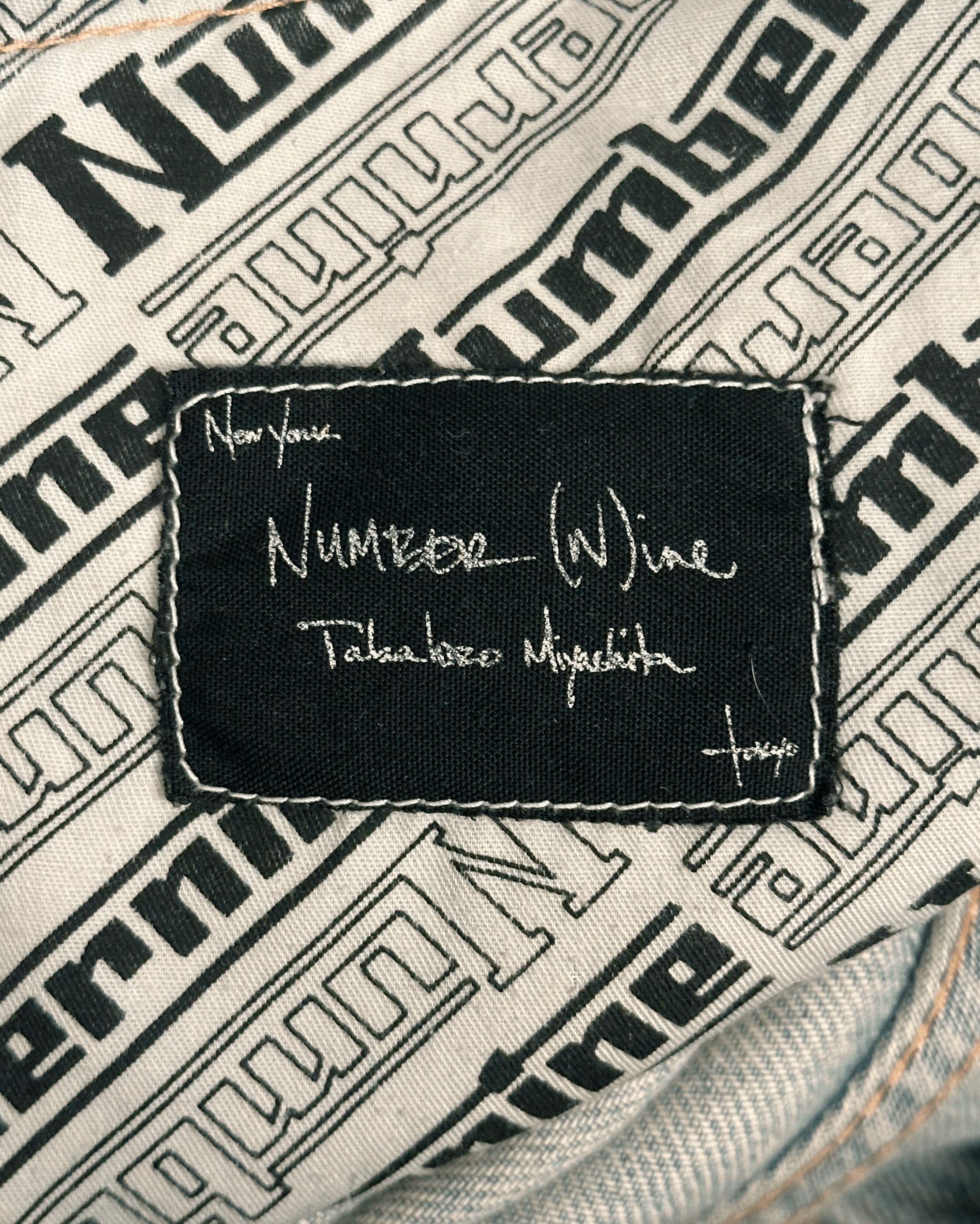 Number (N)ine Number Nine Painter Jeans Size US 29 - 16 Thumbnail