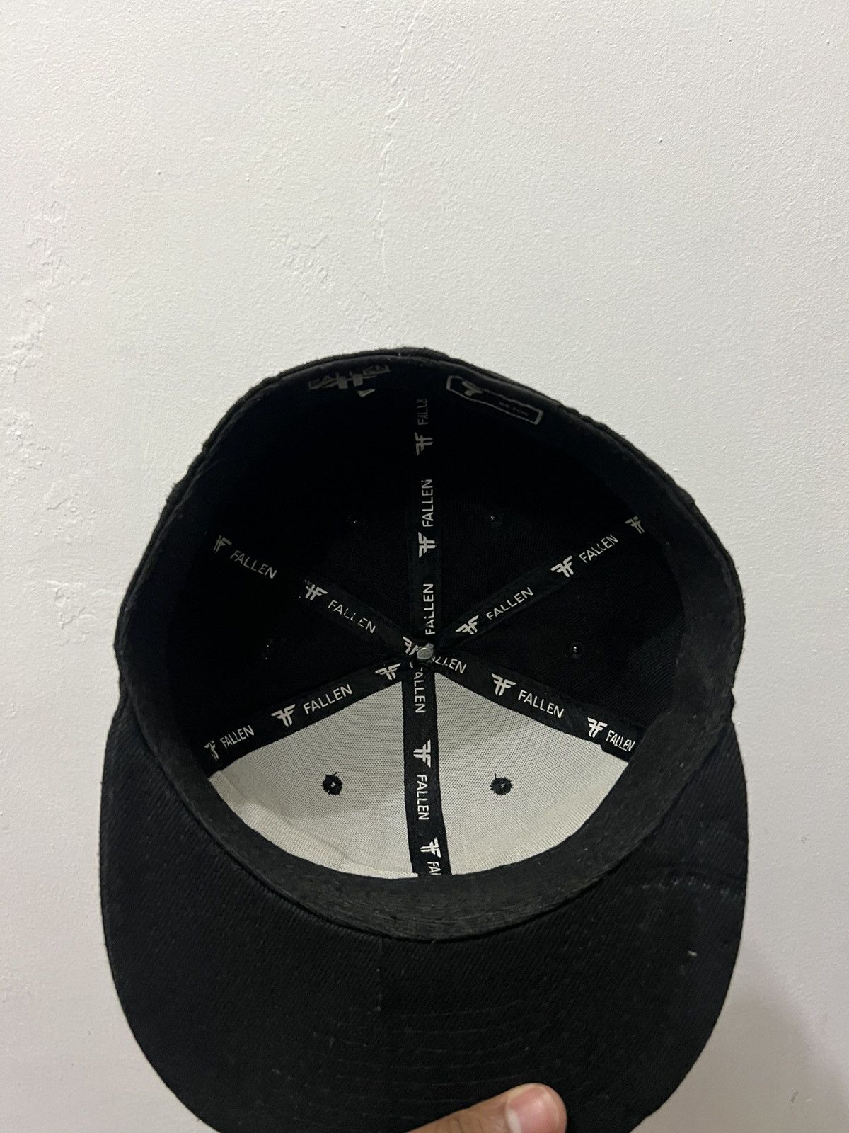 Fallen FLLN Fallen Spellout Fitted Hat Size ONE SIZE - 11 Thumbnail