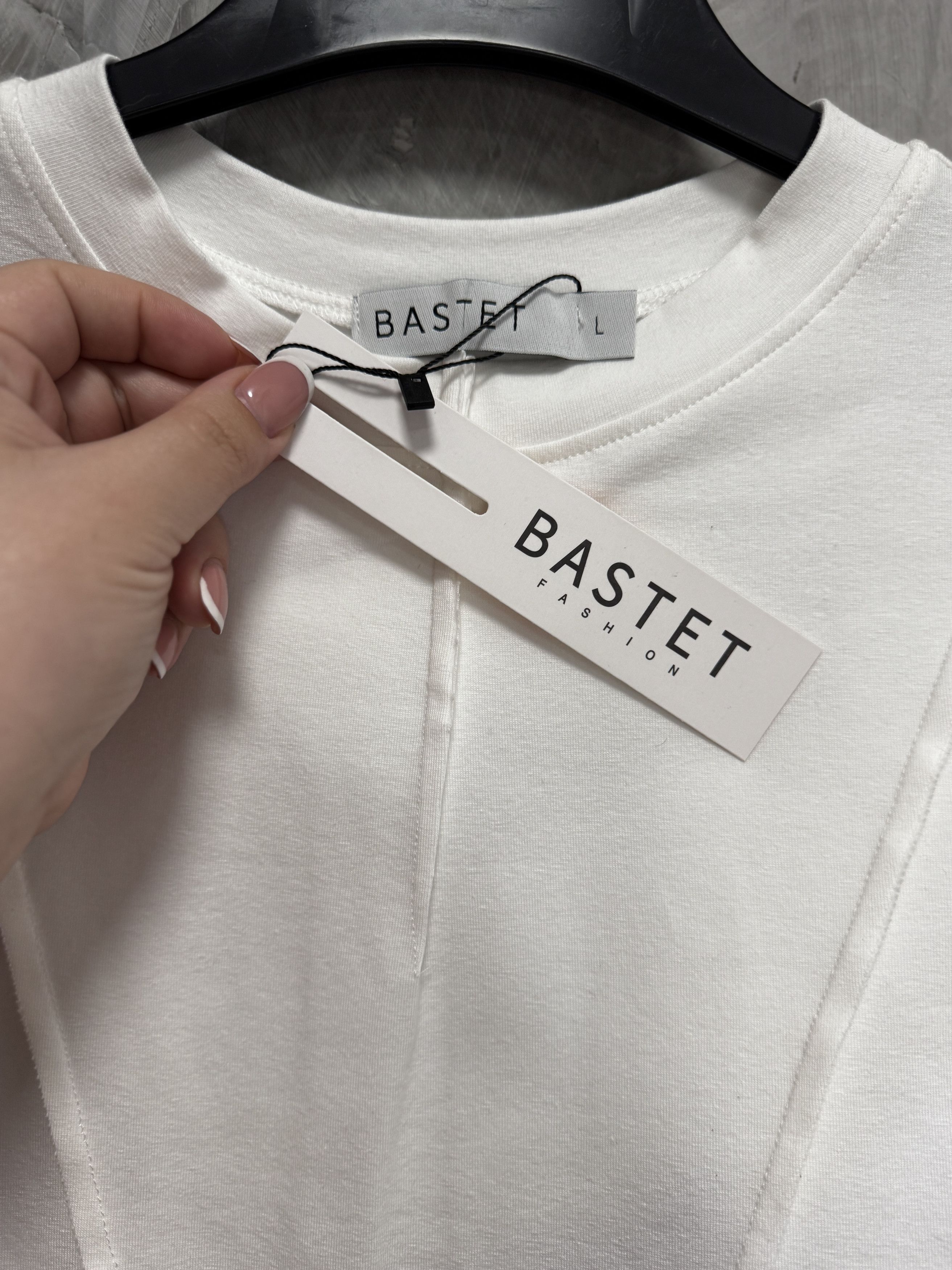 Other Asymmetric Basic Long Sleeve Top | Bastet Fashion Size L / US 10 / IT 46 - 3 Thumbnail