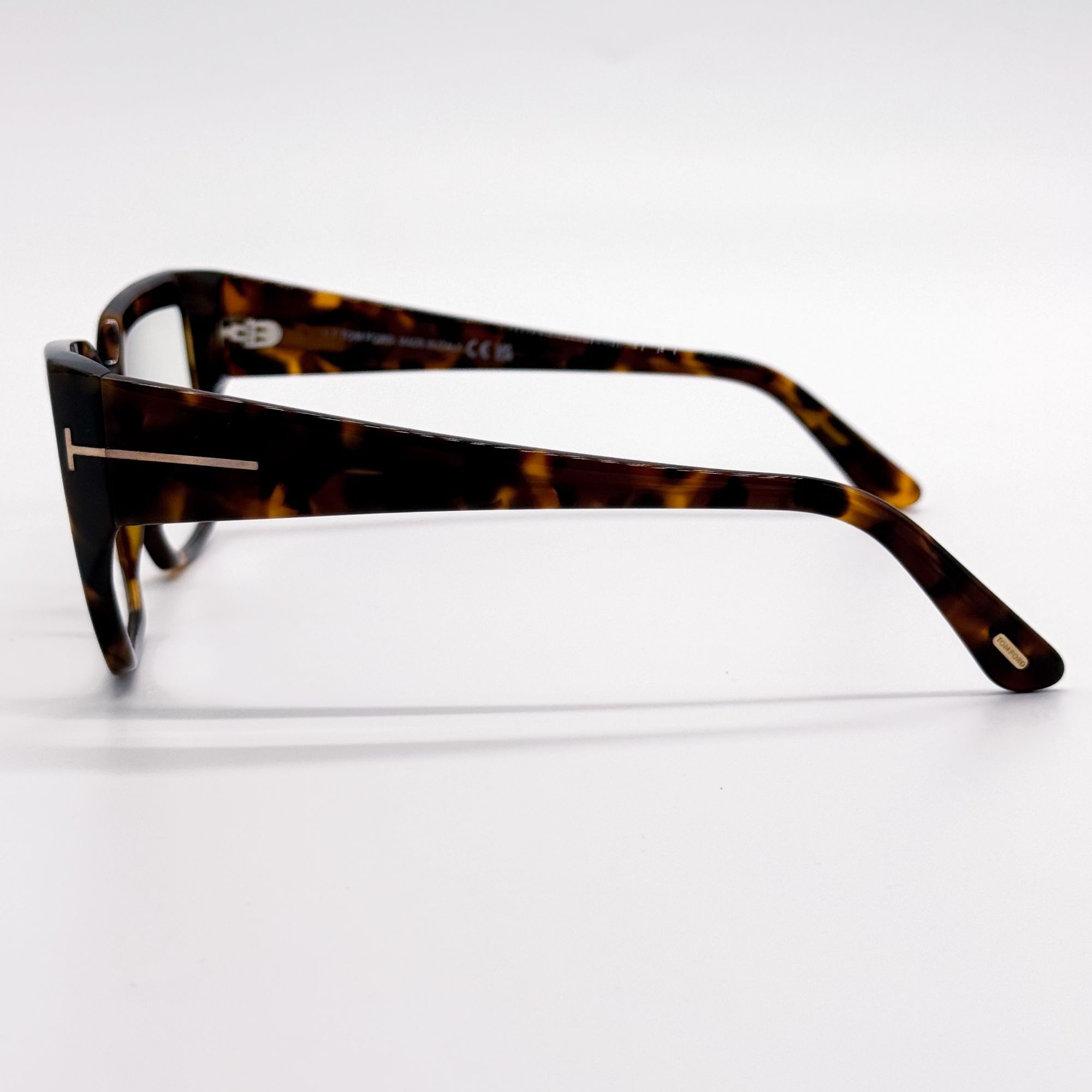 Tom Ford NEW TOM FORD EYEGLASSES TF5951 052 HAVANA WOMEN FT5951 052 Size ONE SIZE - 7 Thumbnail