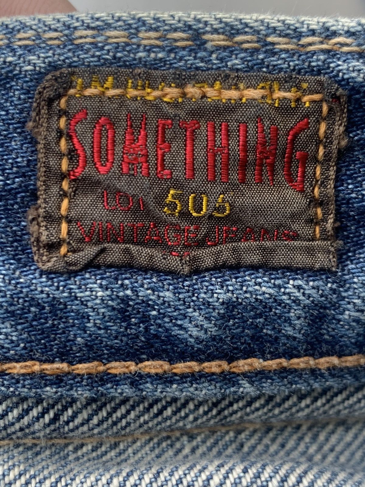 Edwin Distressed SOMETHING EDWIN S505 selvedge. Size US 28 / EU 44 - 12 Thumbnail