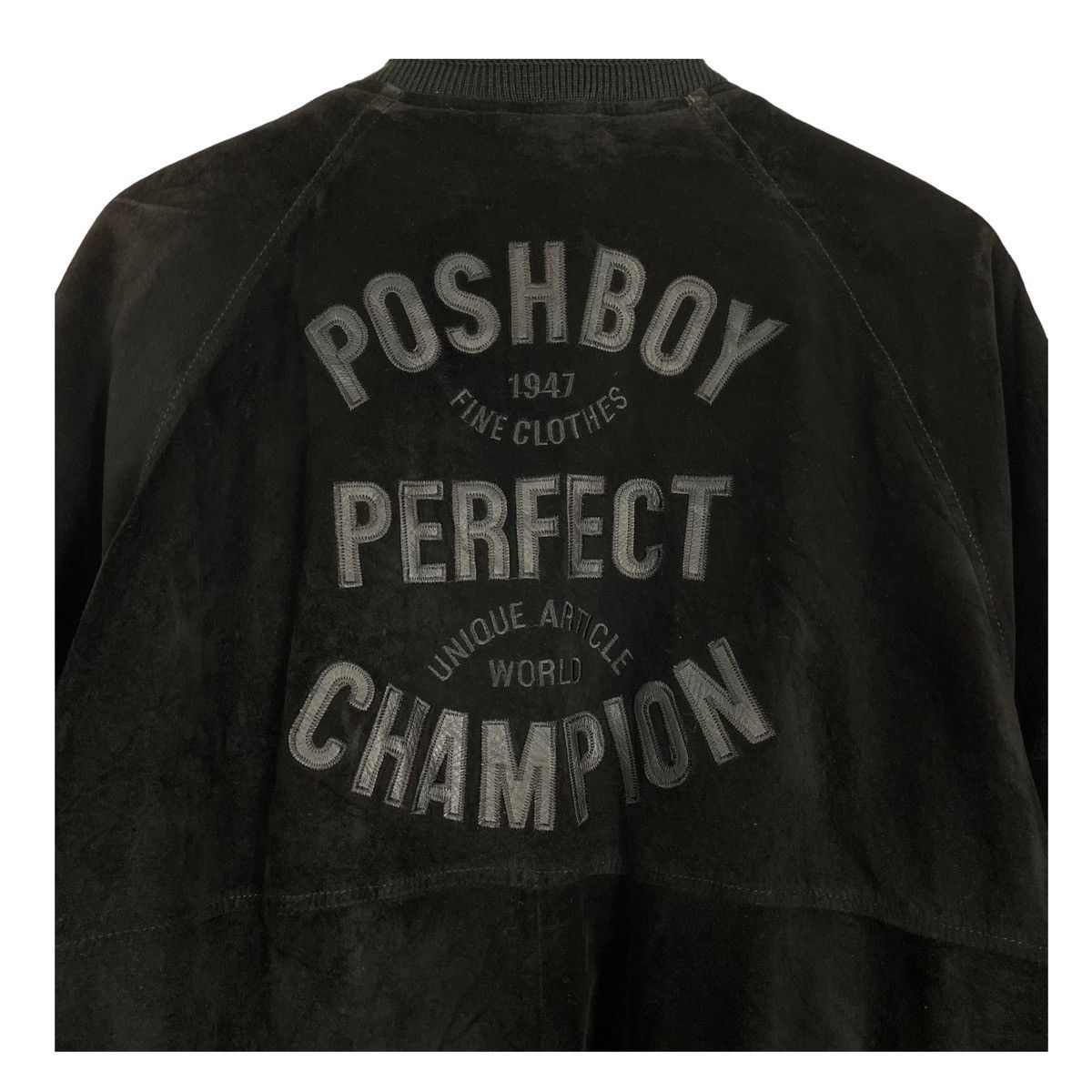 Japanese Brand × Sports Specialties 💥80s POSH BOY BIG LOGO VARSITY JACKET Size US M / EU 48-50 / 2 - 11 Thumbnail