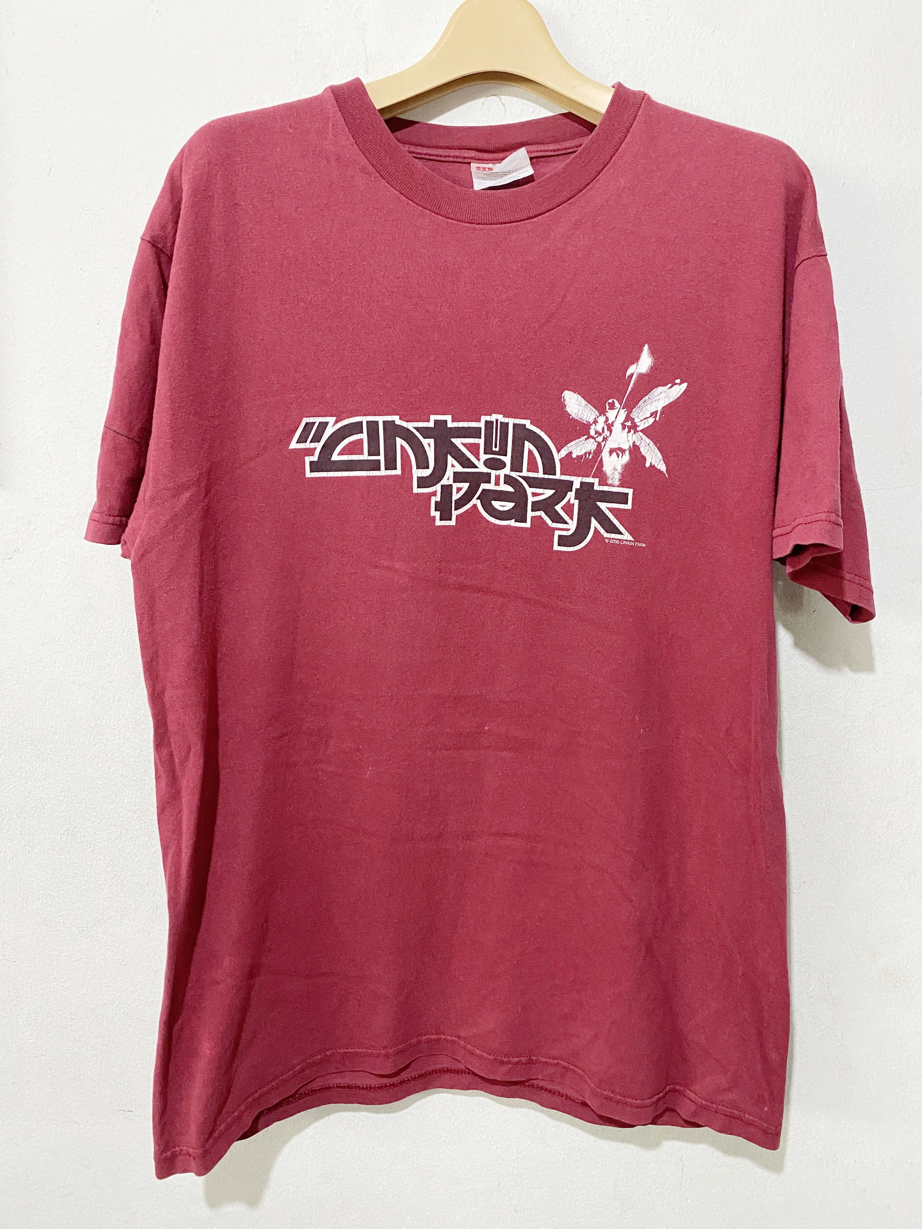 Band Tees × Vintage Vintage 2000 Linkin Park Hybrid Theory Album 