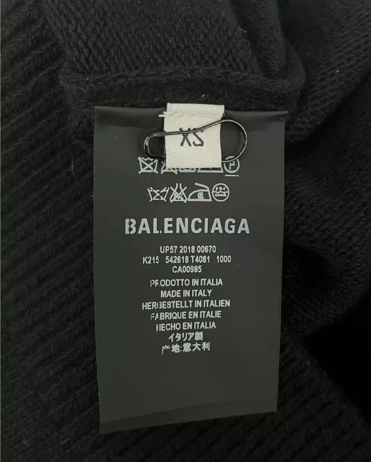Balenciaga Balenciaga black turtleneck sweater2412-Nextarrow Size US XS / EU 42 / 0 - 5 Thumbnail