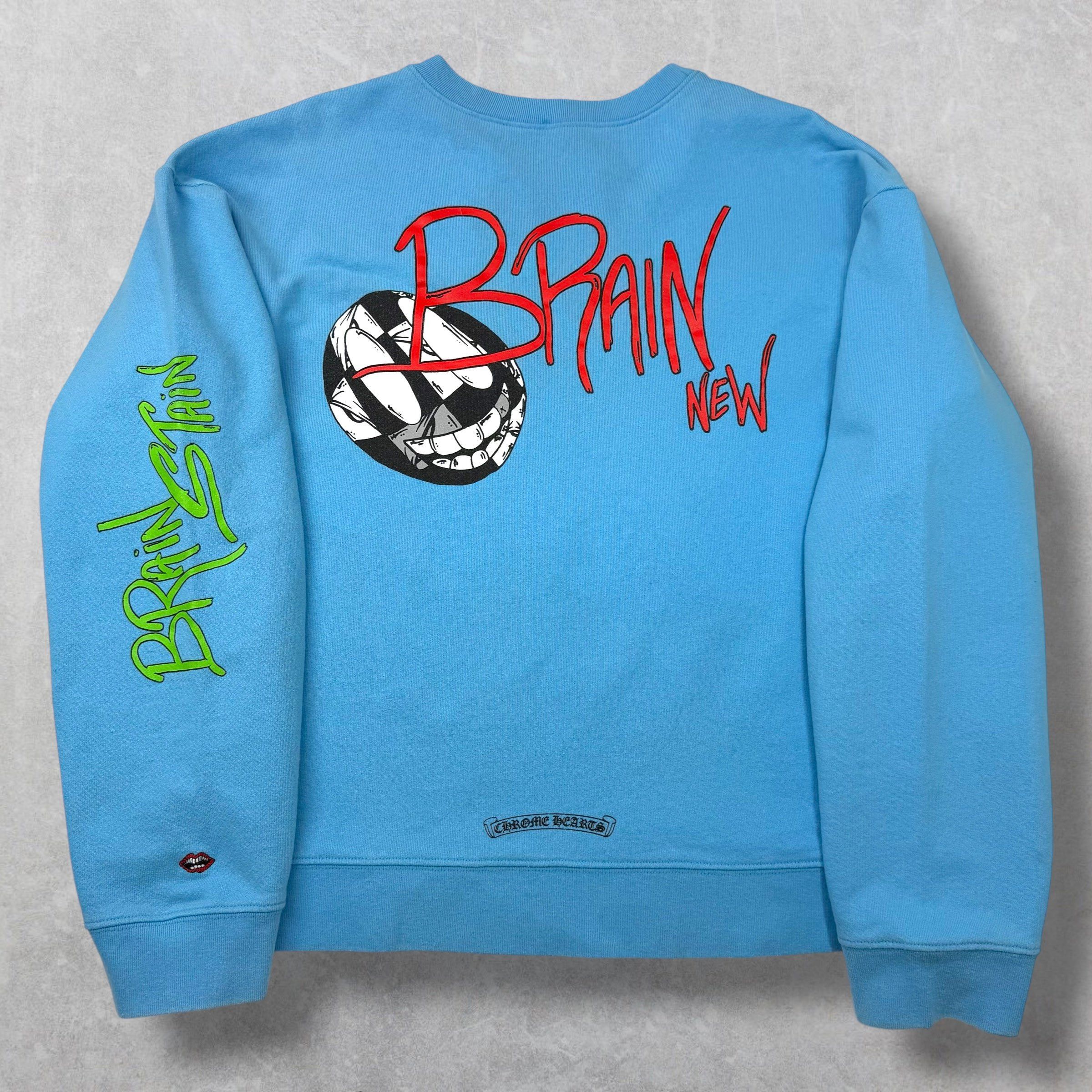 Chrome Hearts Chrome Hearts Matty Boy 'Brain New' Crewneck XL Size US XL / EU 56 / 4 - 2 Thumbnail