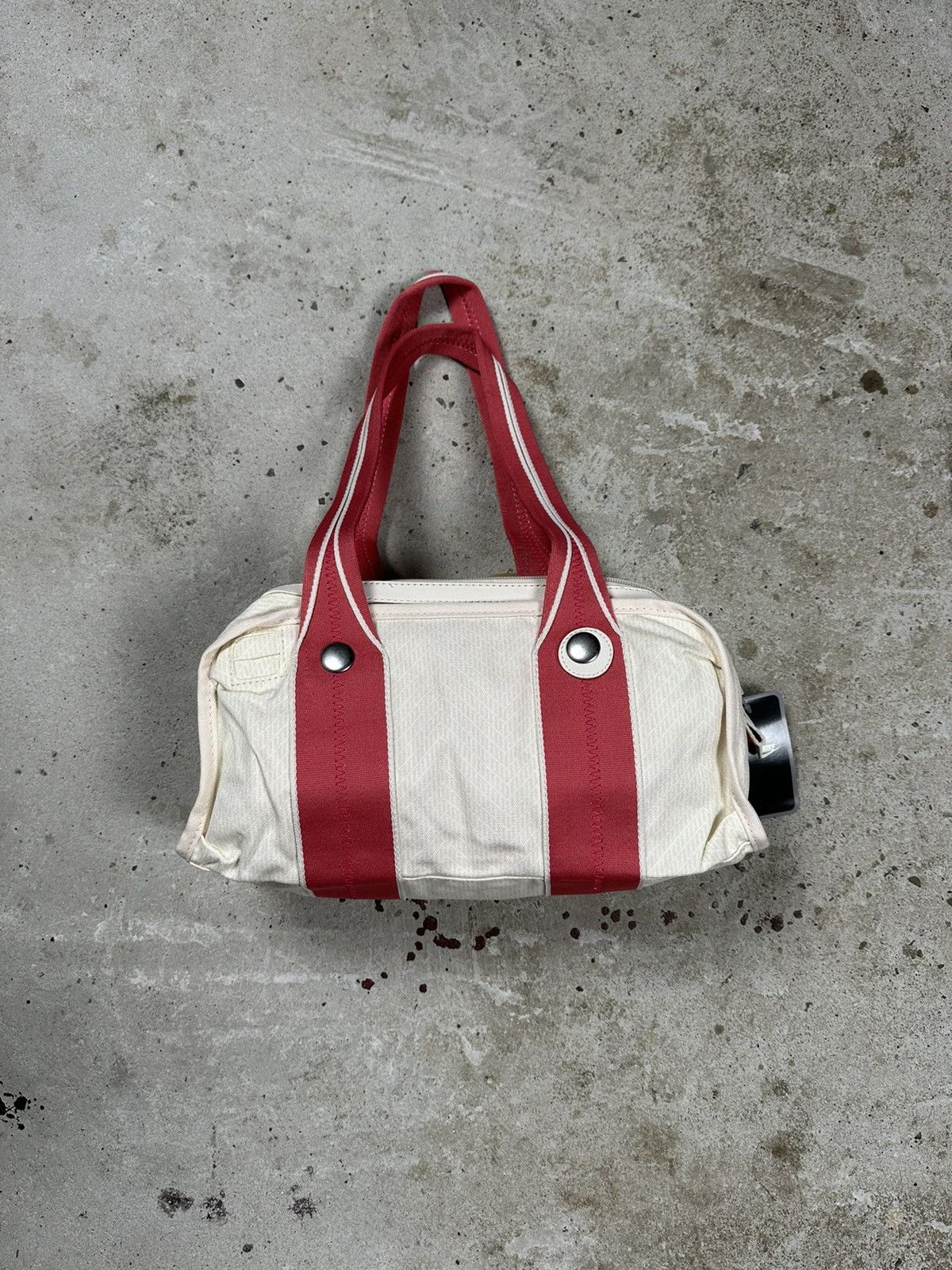 Nike DS Vintage y2k Nike Handbag Swoosh Rare Tote Duffle Size ONE SIZE - 2 Thumbnail