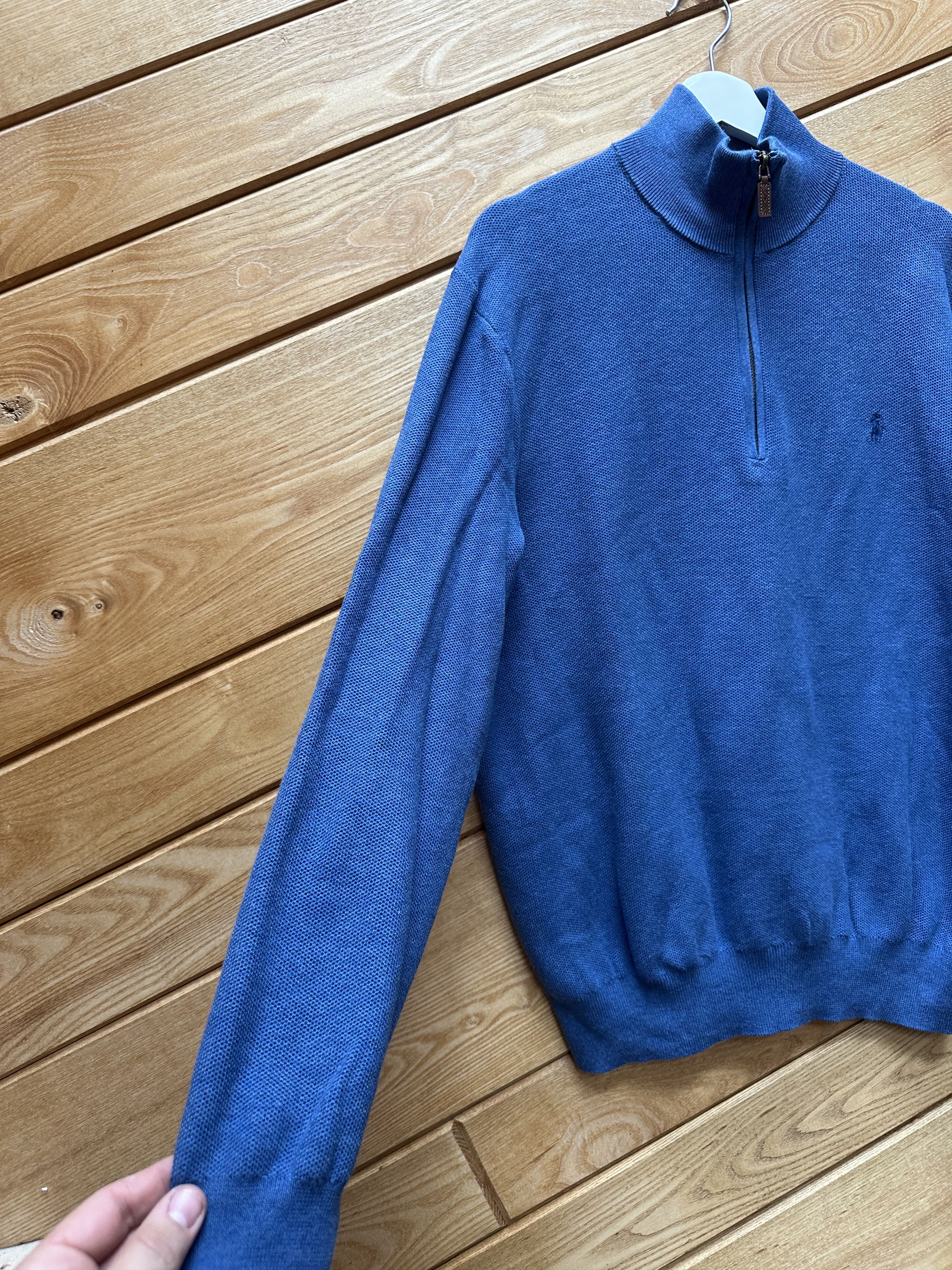 Polo Ralph Lauren × Vintage Men’s Sweater 1/3 Zip Polo Ralph Lauren Size US L / EU 52-54 / 3 - 7 Thumbnail