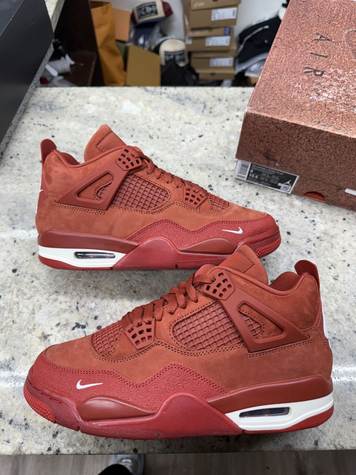 Nike Air Jordan 4 Retro OG SP Nigel Sylvester Brick By Brick Size US 9 / EU 42 - 1 Thumbnail