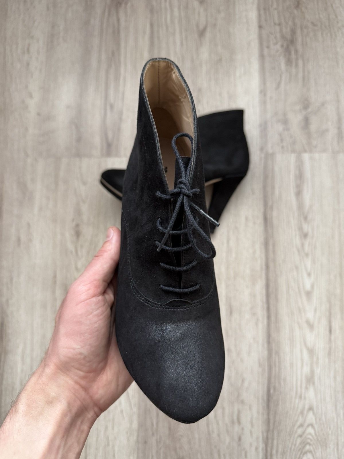 Repetto Repetto Heeled Lace Up Leather Ankle Boots EU37 Size US 7 / IT 37 - 3 Thumbnail