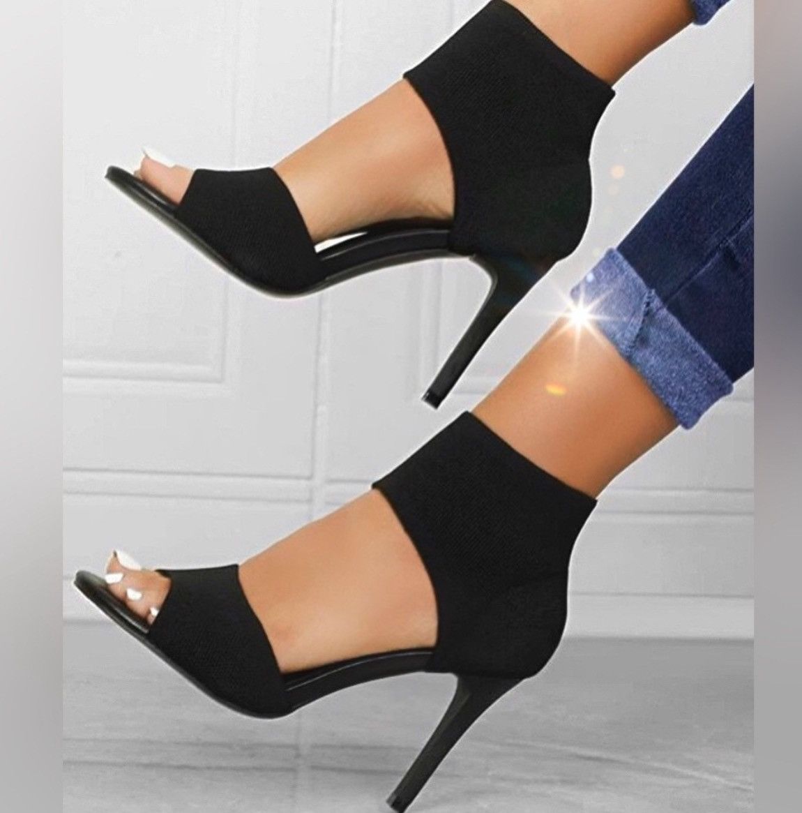 Designer × Other New, Lavishly Paris Women’s Minimalist Stiletto Heels Size US 7.5 / IT 37.5 - 1 Thumbnail