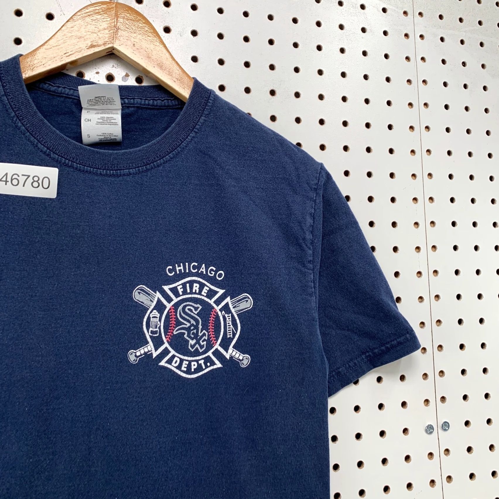 MLB CFD Chicago Fire Department White Sox Shirt Mens Small Blue MLB Baseball Shirt Size US S / EU 44-46 / 1 - 5 Thumbnail