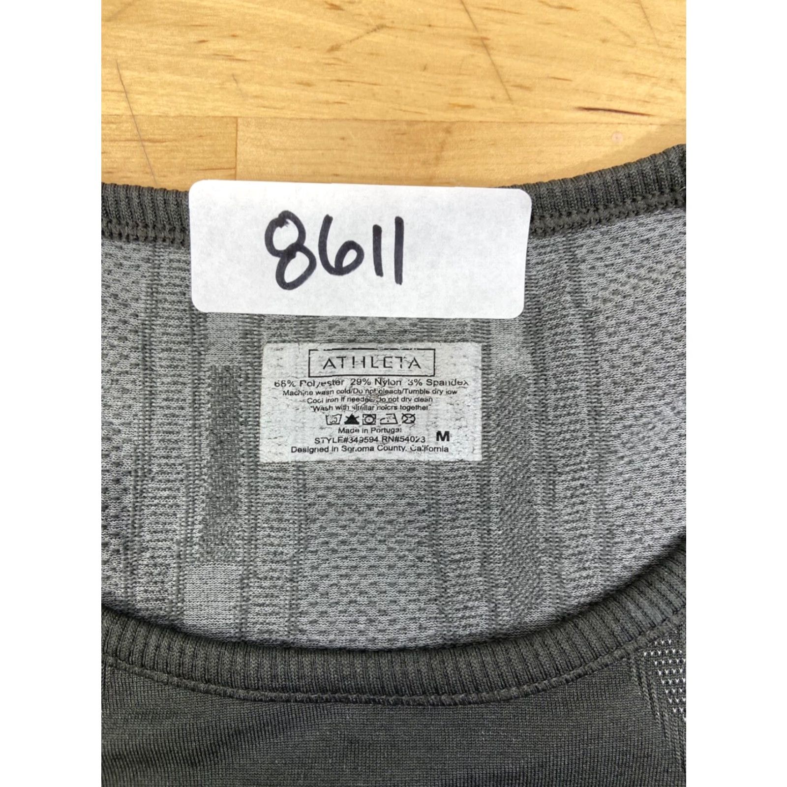 Athleta Athleta Tank Women's M Gray Pullover Gym & Training Sleeveless Activewear Athletic Baseline Size M / US 6-8 / IT 42-44 - 2 Thumbnail