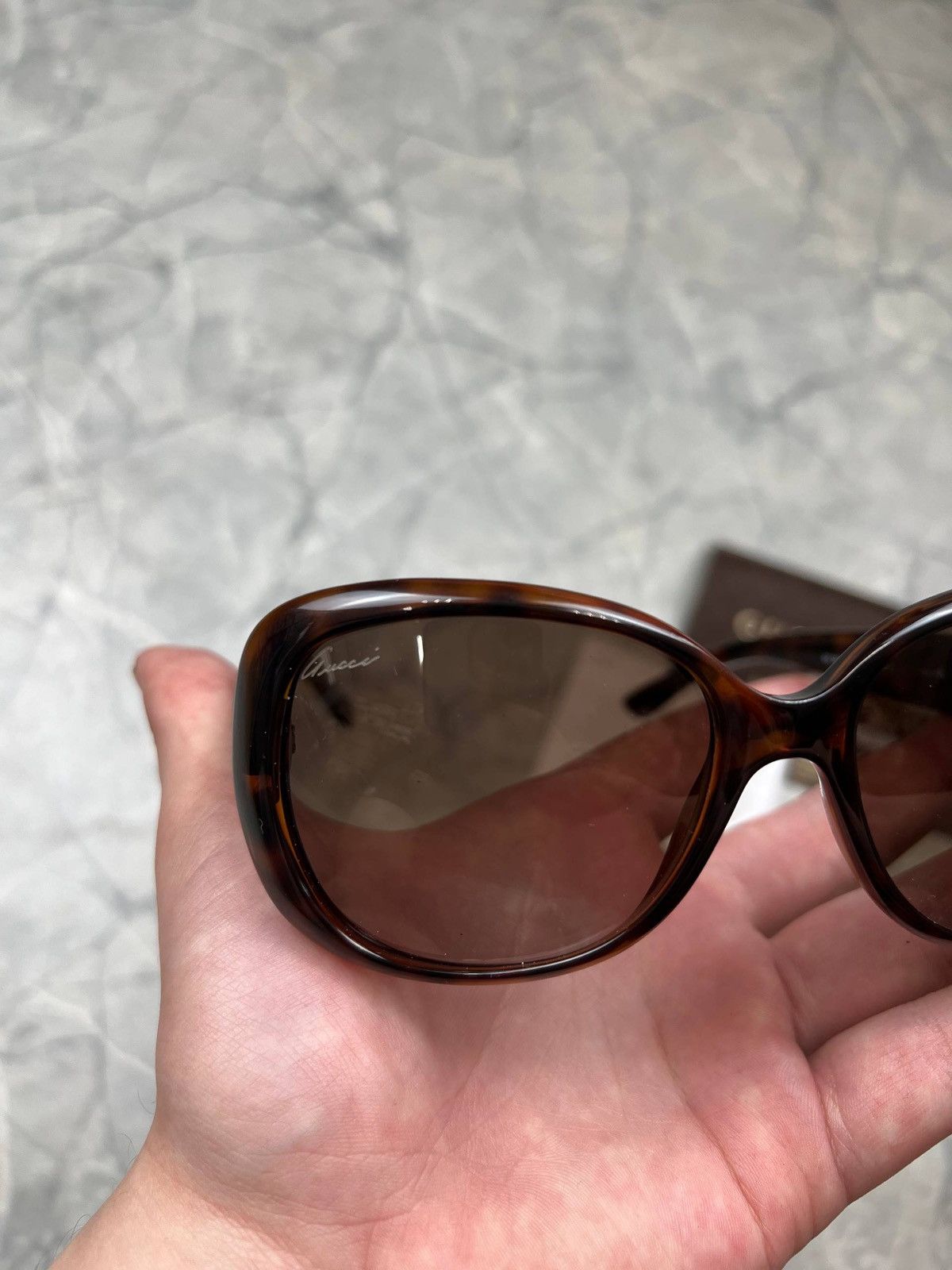Gucci Gucci Sunglasses Luxury Y2k Avant Garde Size ONE SIZE - 7 Thumbnail