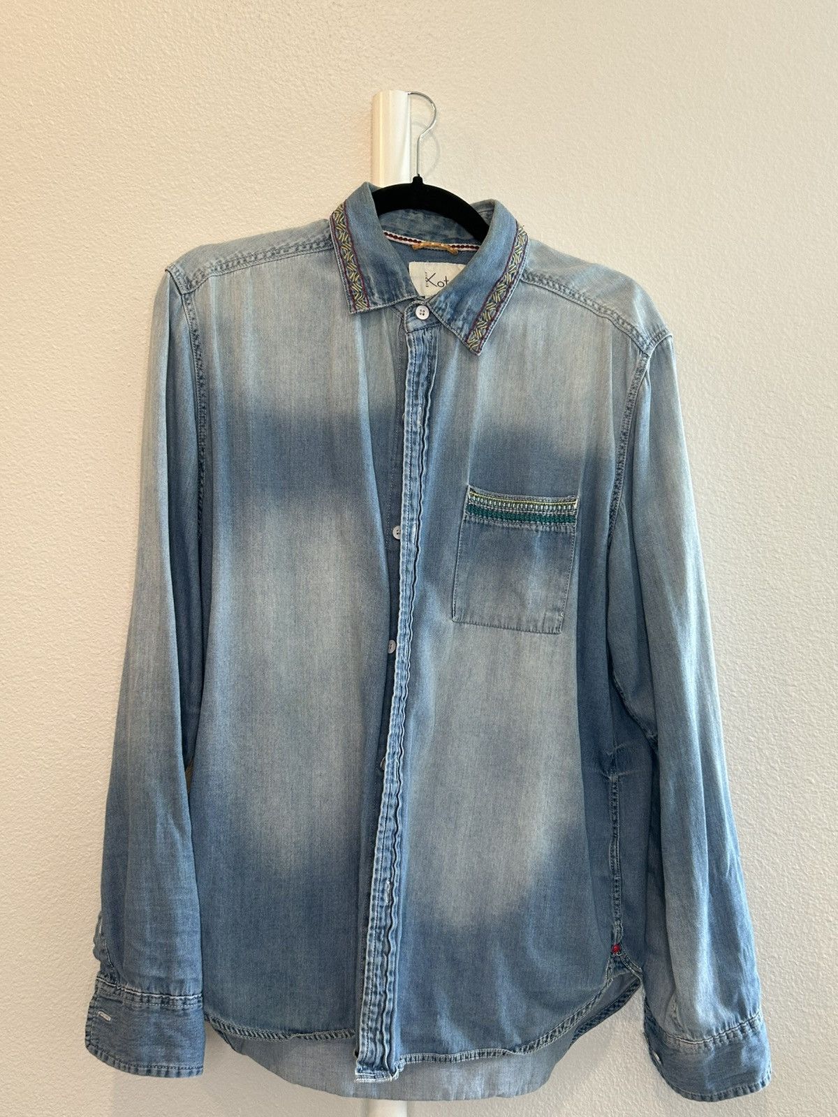 Koto × Vintage Vintage Koto Denim Shirt Size US M / EU 48-50 / 2 - 1 Thumbnail