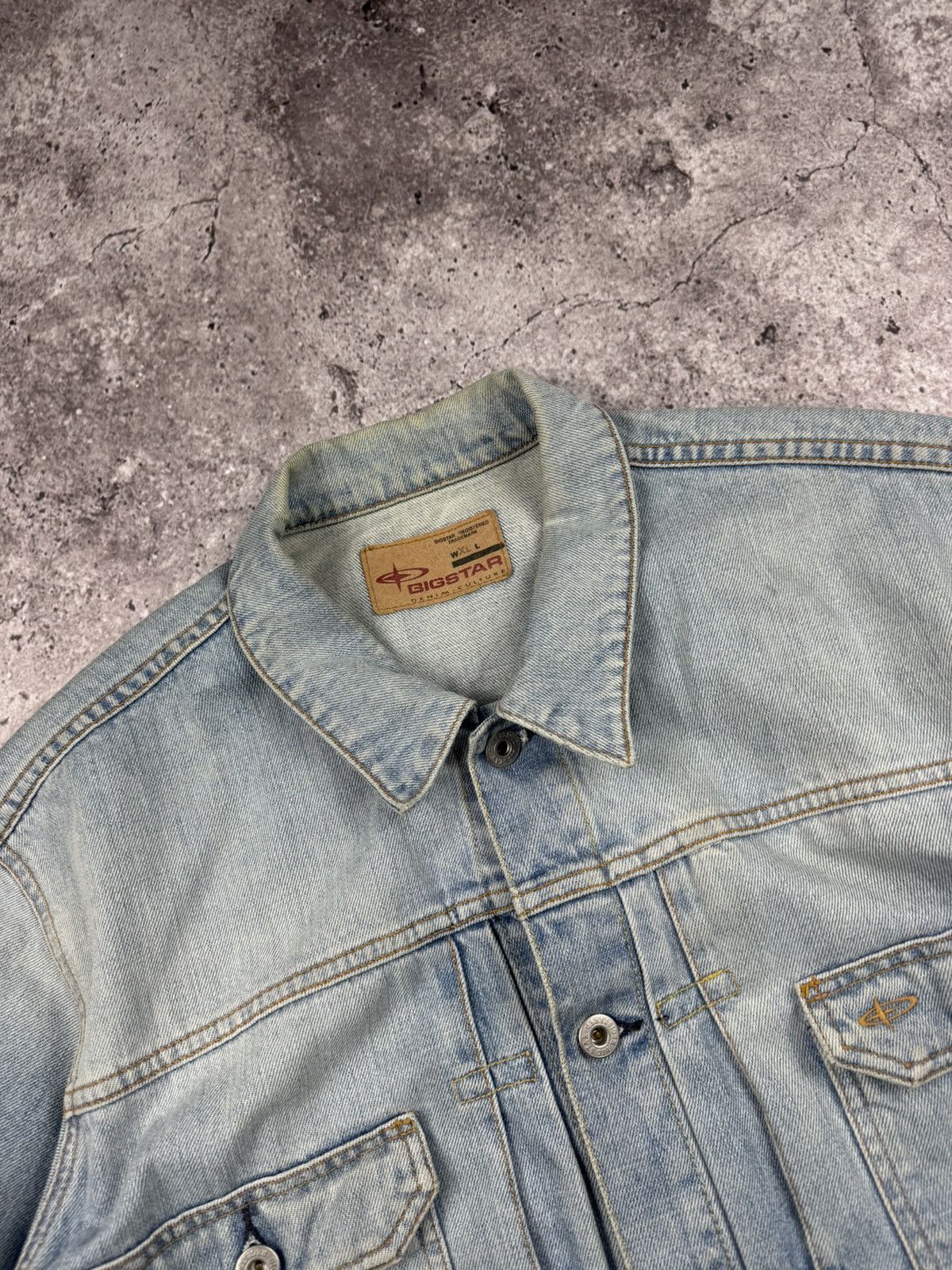 Japanese Brand × Vintage JAPANESSE DENIM JACKET&JEANS KAPITAL Y2K BAGGY SIZE LARGE Size US L / EU 52-54 / 3 - 5 Thumbnail