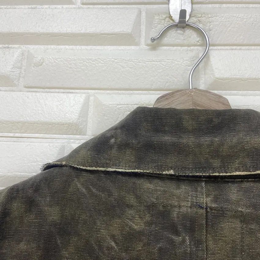Woolrich Woolen Mills Vtg Woolrich Camouflage Distressed Double Breasted Jacket Size US M / EU 48-50 / 2 - 18 Thumbnail