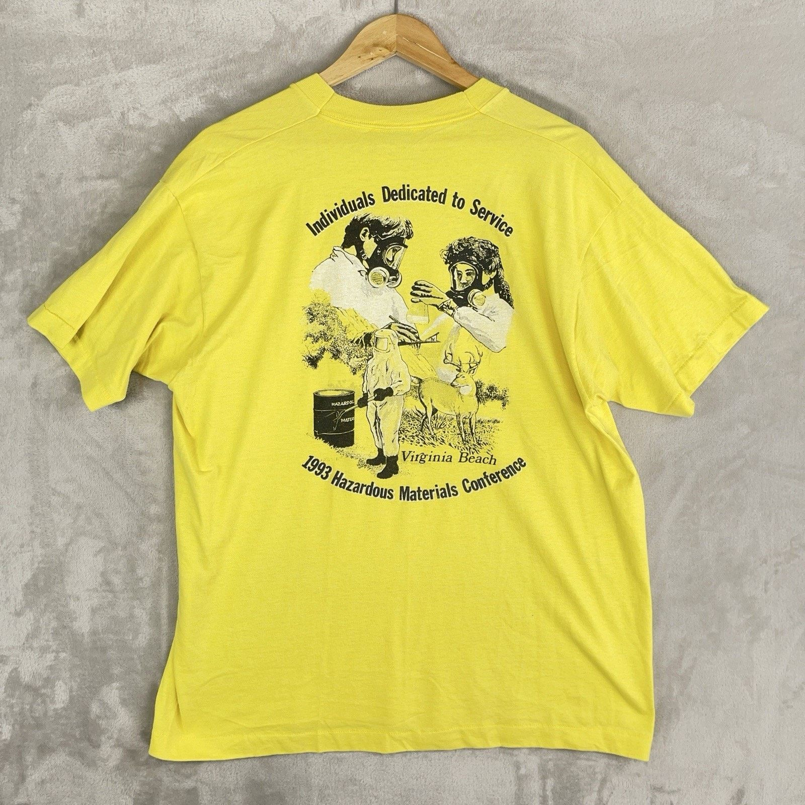 Other 1993 Hazardous Materials Conference T Shirt Single Stitch Size US XL / EU 56 / 4 - 1 Thumbnail