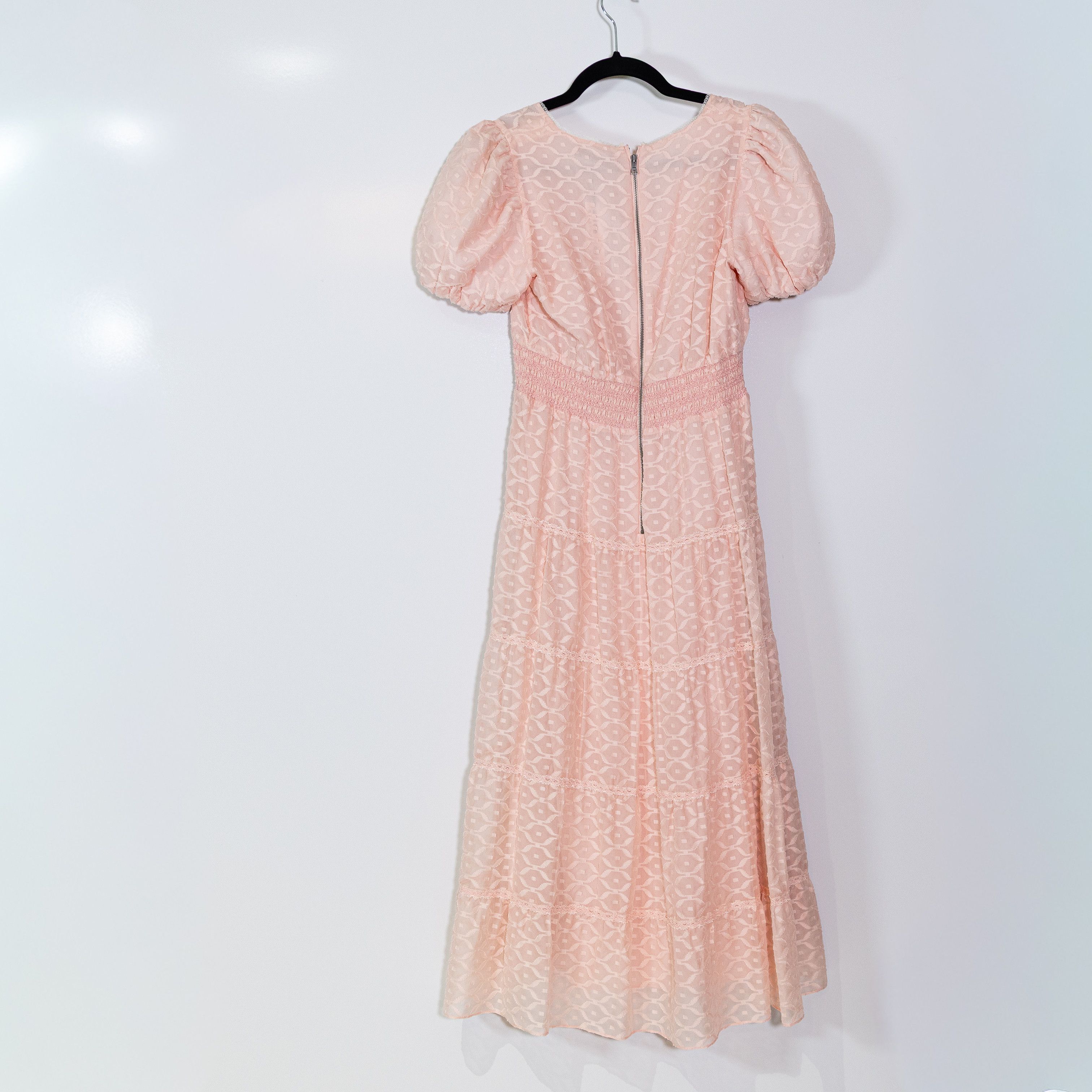 Alice + Olivia NEW Alice + Olivia Tia Puff Sleeved Silk Size XS / US 0-2 / IT 36-38 - 5 Thumbnail