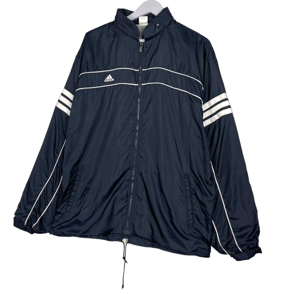 Adidas × RUN DMC × Vintage 💥90s ADIDAS EQUIPMENT LIGHT ZIPPER NYLON WINDBREAKER Size US L / EU 52-54 / 3 - 2 Thumbnail