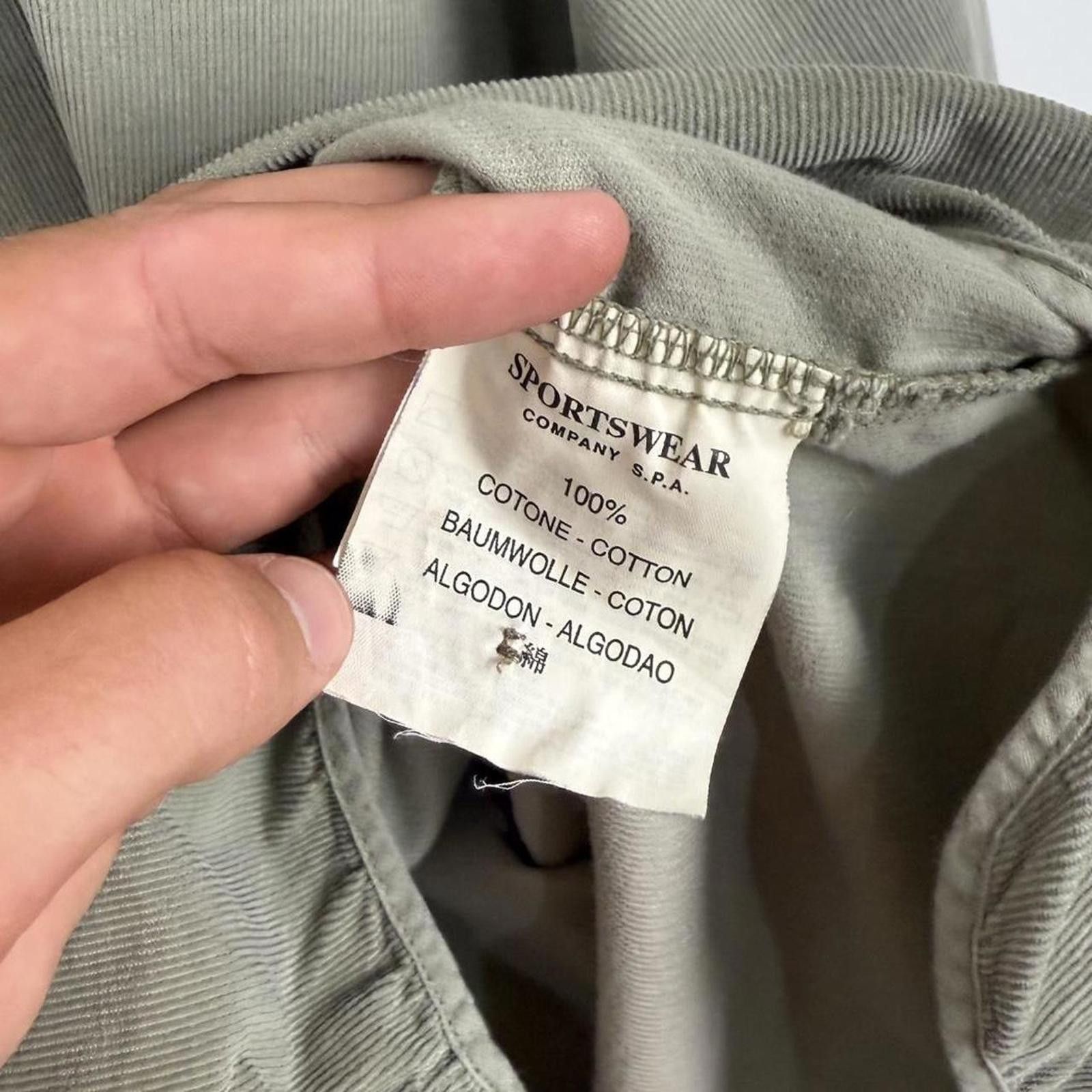 Stone Island 1997 Stone Island Corduroy Shirt Size US XL / EU 56 / 4 - 5 Thumbnail