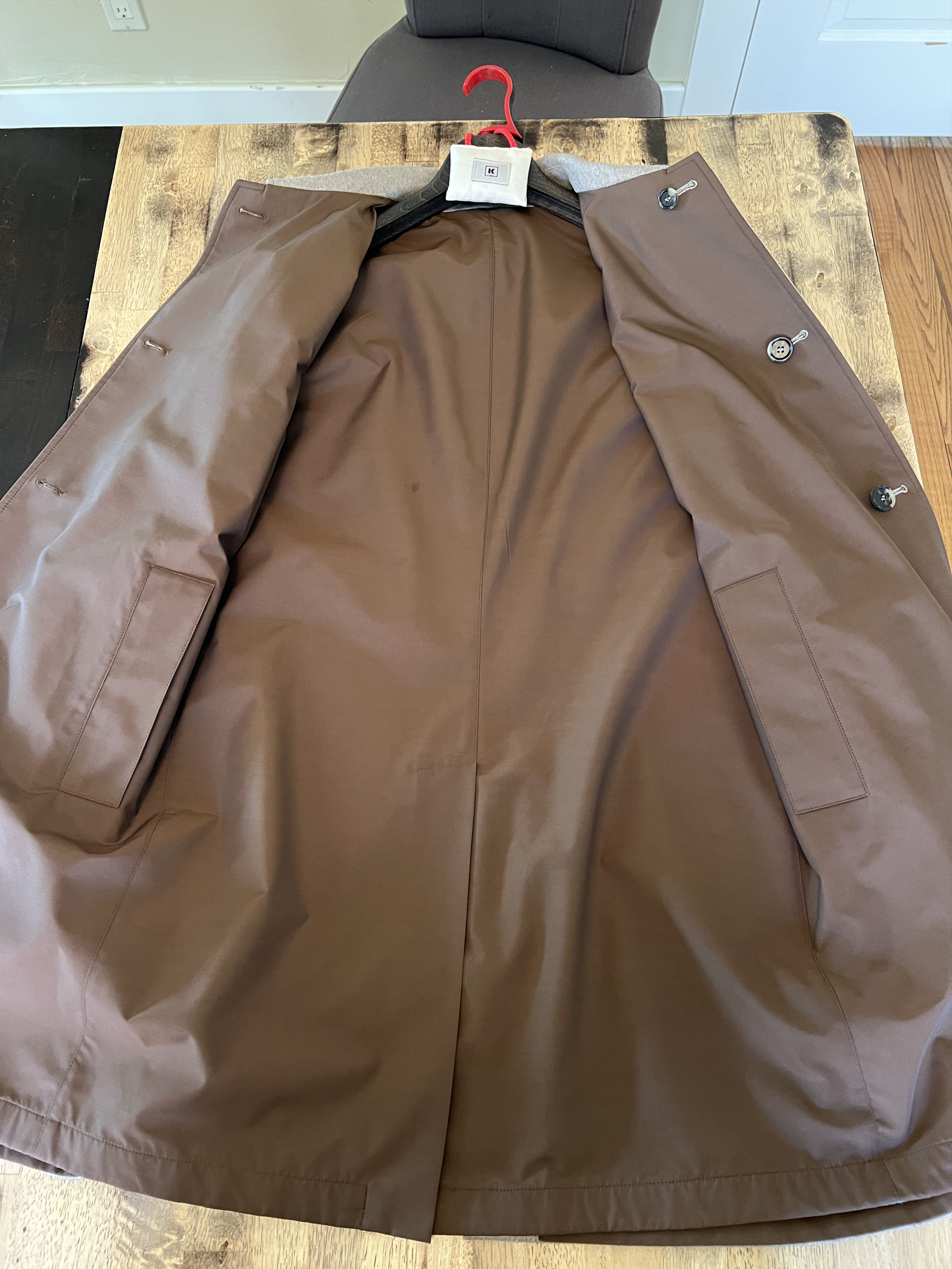 Kiton Kired Kiton Cashmere Reversible Jacket 50 IT 40 US Beige Size US M / EU 48-50 / 2 - 6 Thumbnail