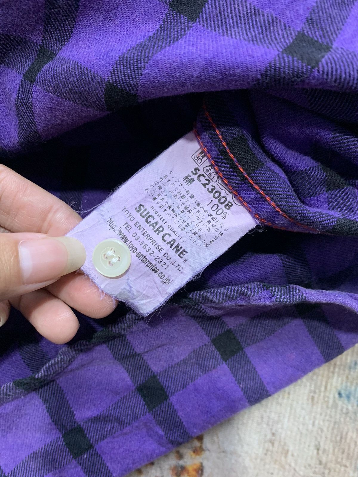 Japanese Brand × Sugar Cane × Toyo Enterprises Vintage Sugar Cane Toyo Enterprise Flanel Size US M / EU 48-50 / 2 - 4 Thumbnail