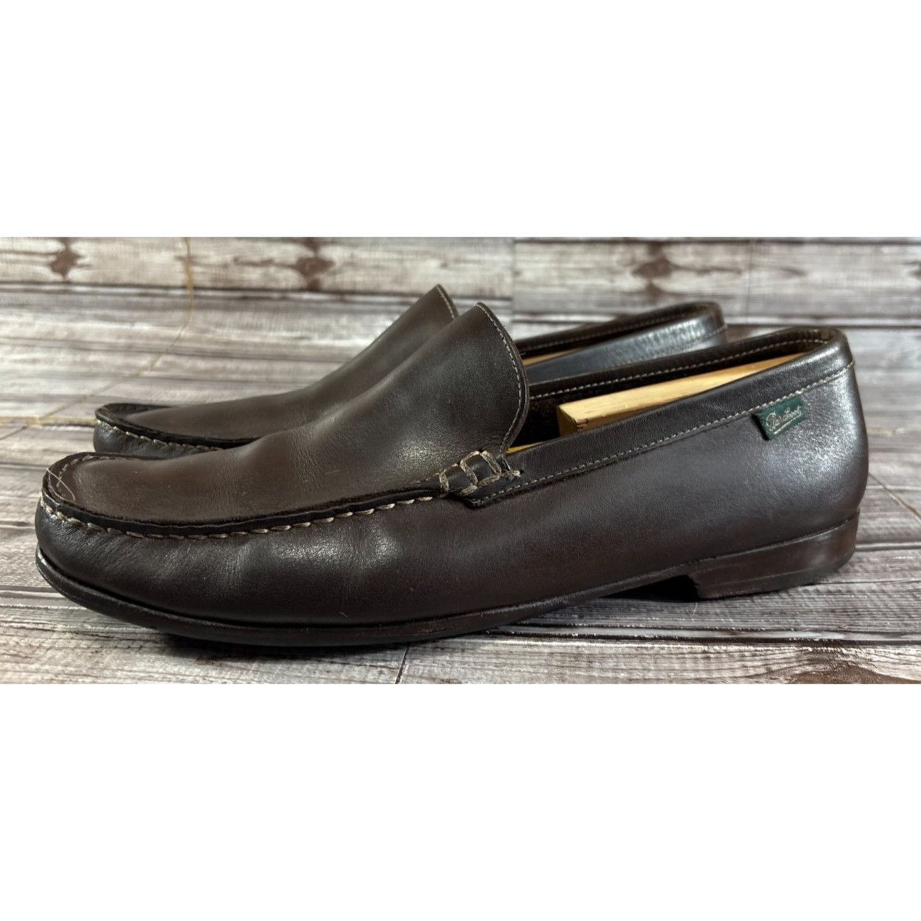 Paraboot Veritable Moccasin Boot Sz. 9 Paraboot | Marron Gringo America Leather Barth Moccasins  main image 3