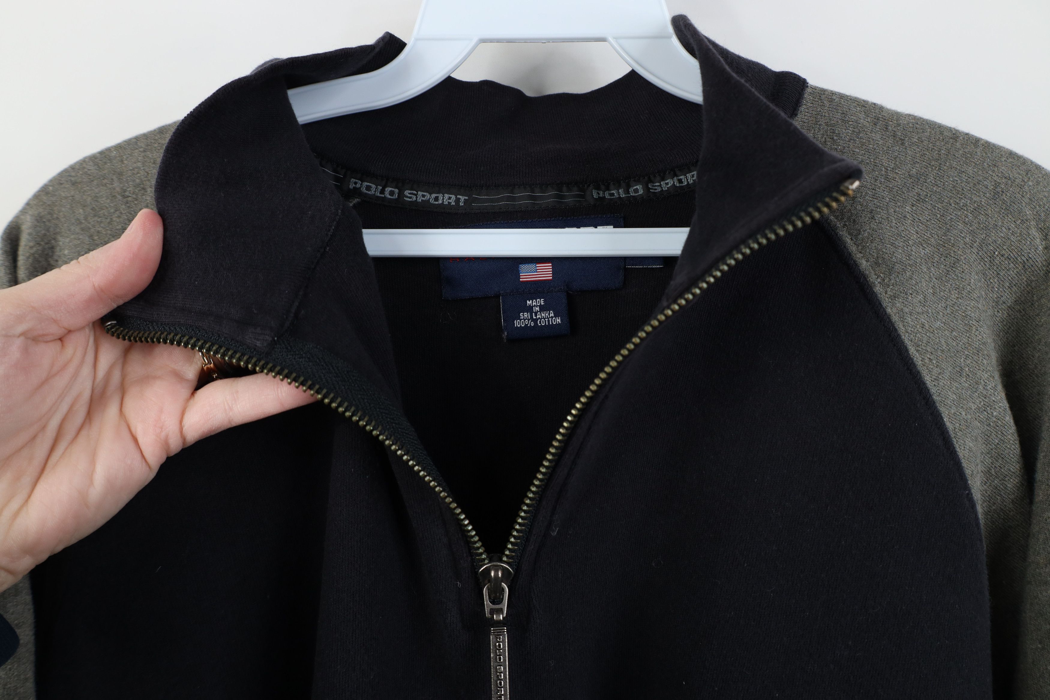 Ralph Lauren Vintage 90s Polo Sport Ralph Lauren Knit Half Zip Sweater Size US L / EU 52-54 / 3 - 5 Thumbnail
