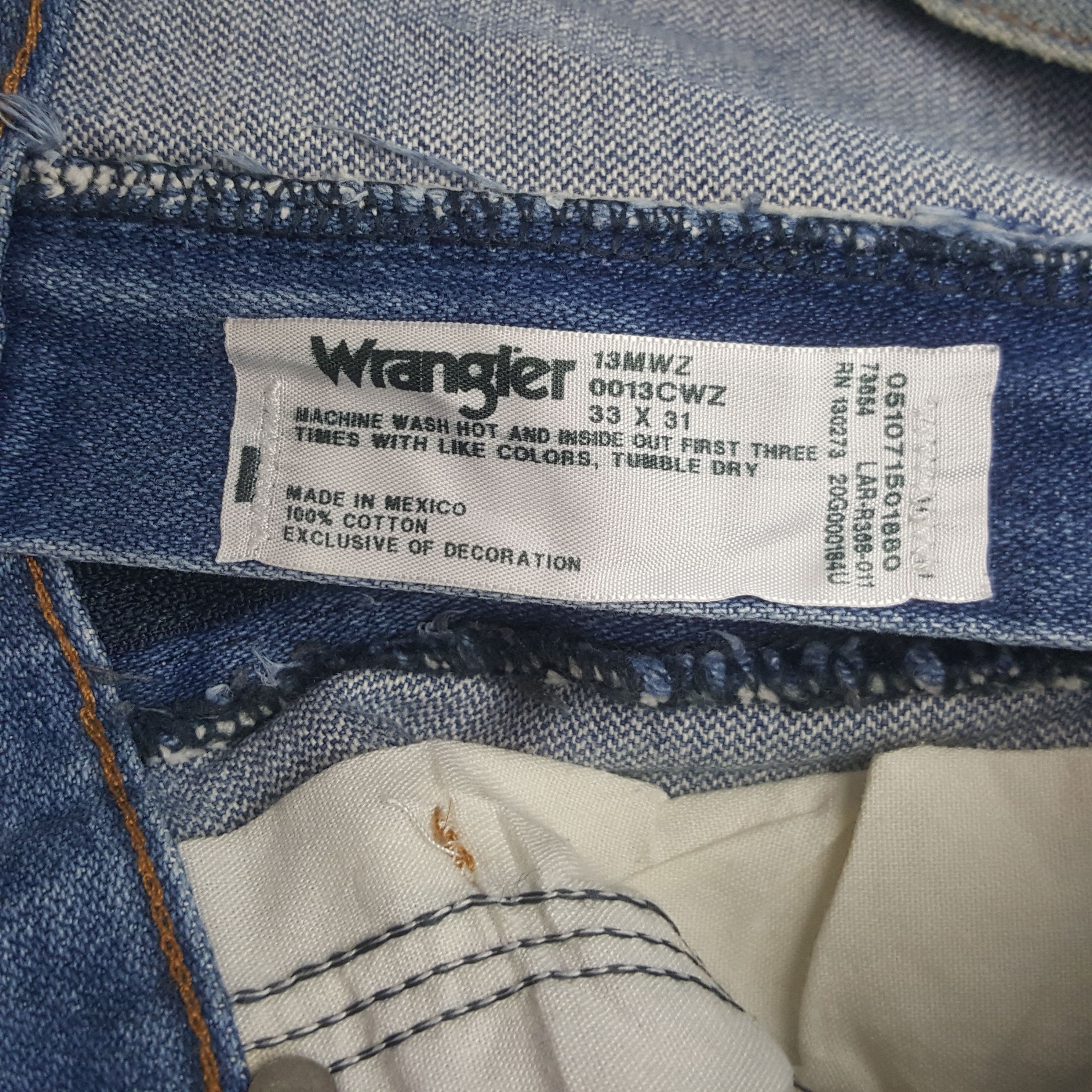 Wrangler Vintager Wrangler Denim Jeans Size US 32 / EU 48 - 14 Thumbnail