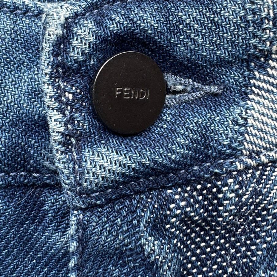 Fendi Fendi Moonlight Comfort High Waist Mens Denim Pants Sz 29/34 Size US 29 - 7 Thumbnail