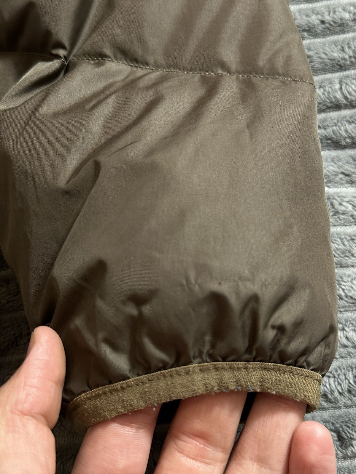 The North Face Brown Vintage 550 Puffer Down Jacket
