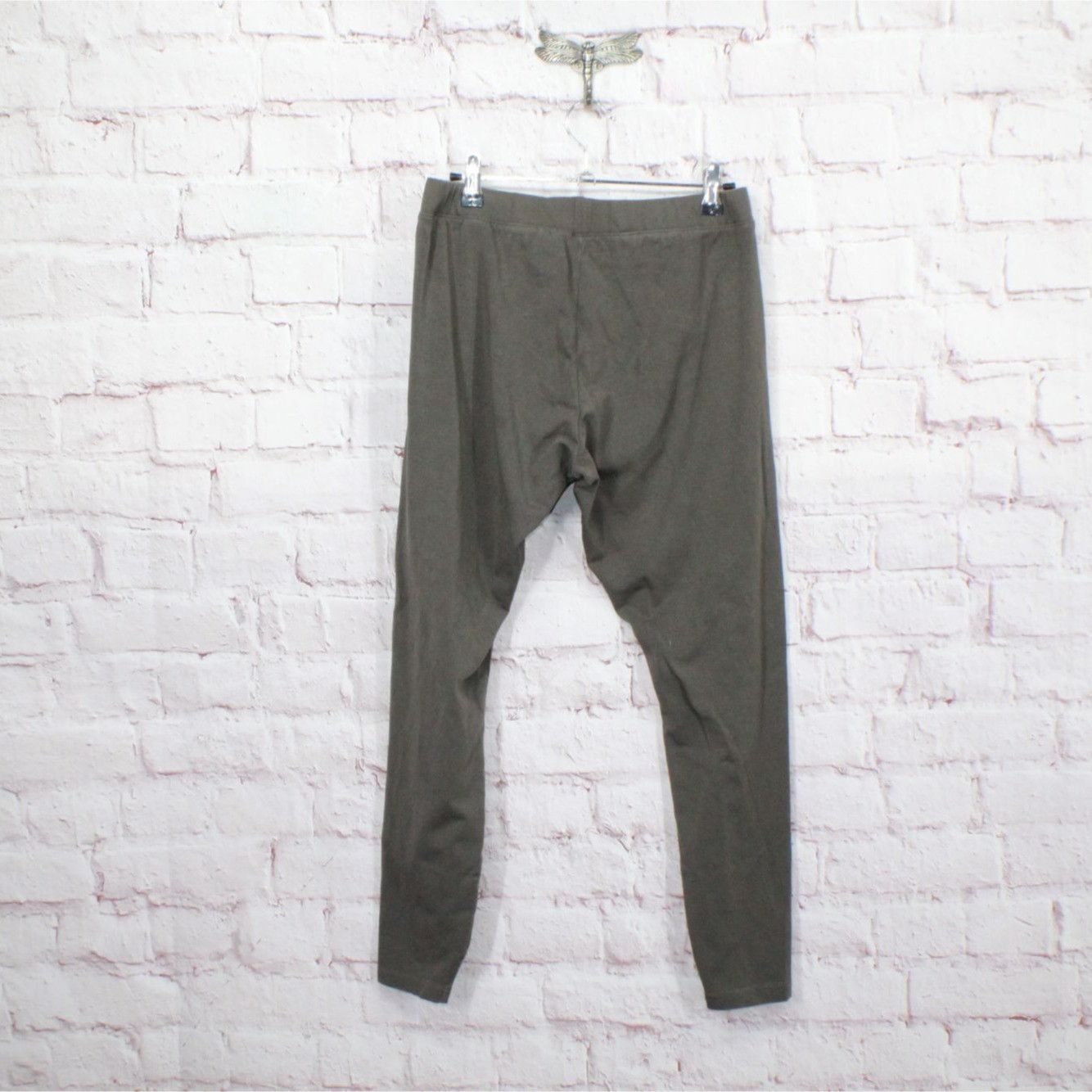 L.L. Bean LL Bean Perfect Fit Pants Leggings Dark Taupe Size M Pet Size 28" / US 6 / IT 42 - 6 Thumbnail