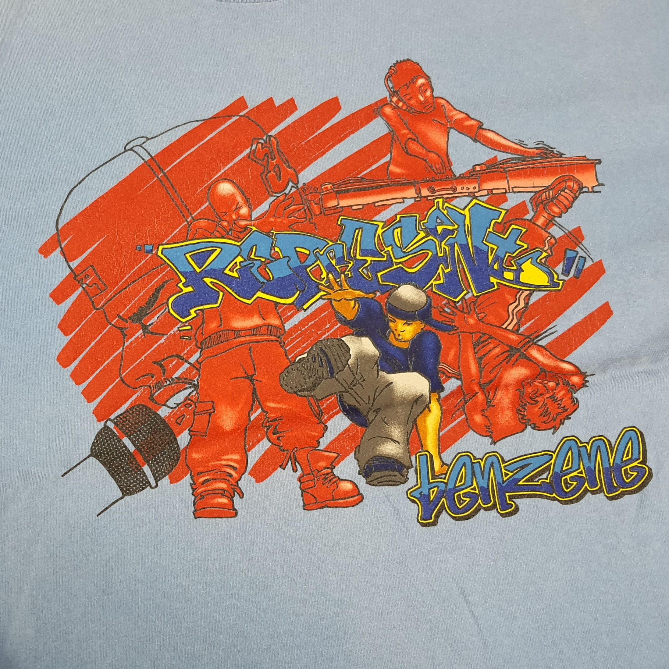 Vintage Vintage Represent Benzene Skate Tshirt Size US M / EU 48-50 / 2 - 2 Thumbnail