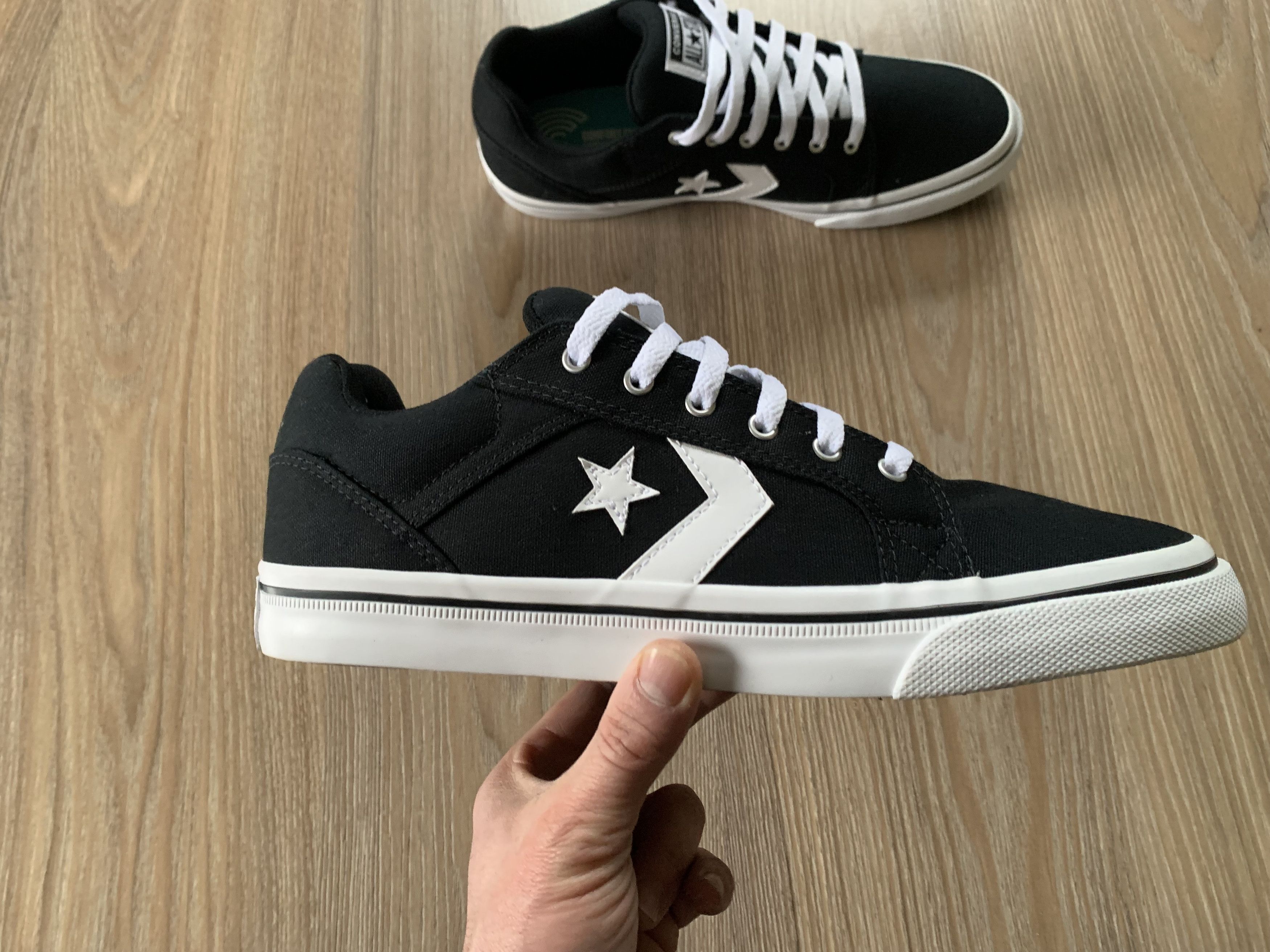 Vans Vans El Distrito 2.0 Black Sneakers Size US 12 / EU 45 - 3 Thumbnail