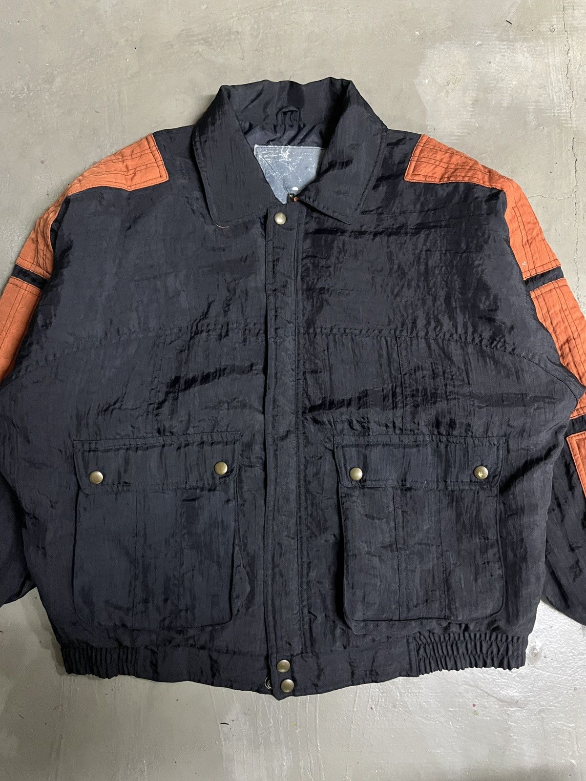 If Six Was Nine Sumlove Parachute Utility Bomber Issey Miyake Style Size US L / EU 52-54 / 3 - 3 Thumbnail