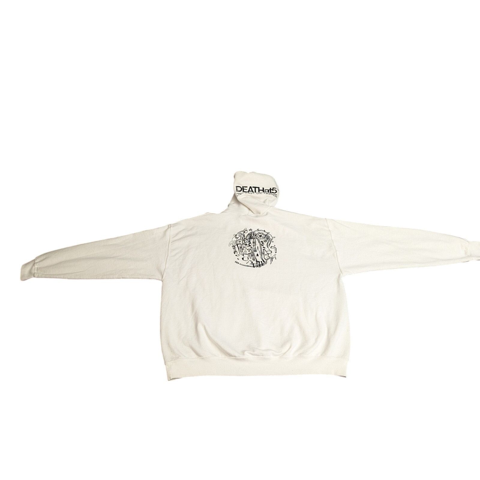 Kodone KODONE x DEATHAT5 Hoodie 1/1 XL 24x29 Size US XL / EU 56 / 4 - 6 Thumbnail