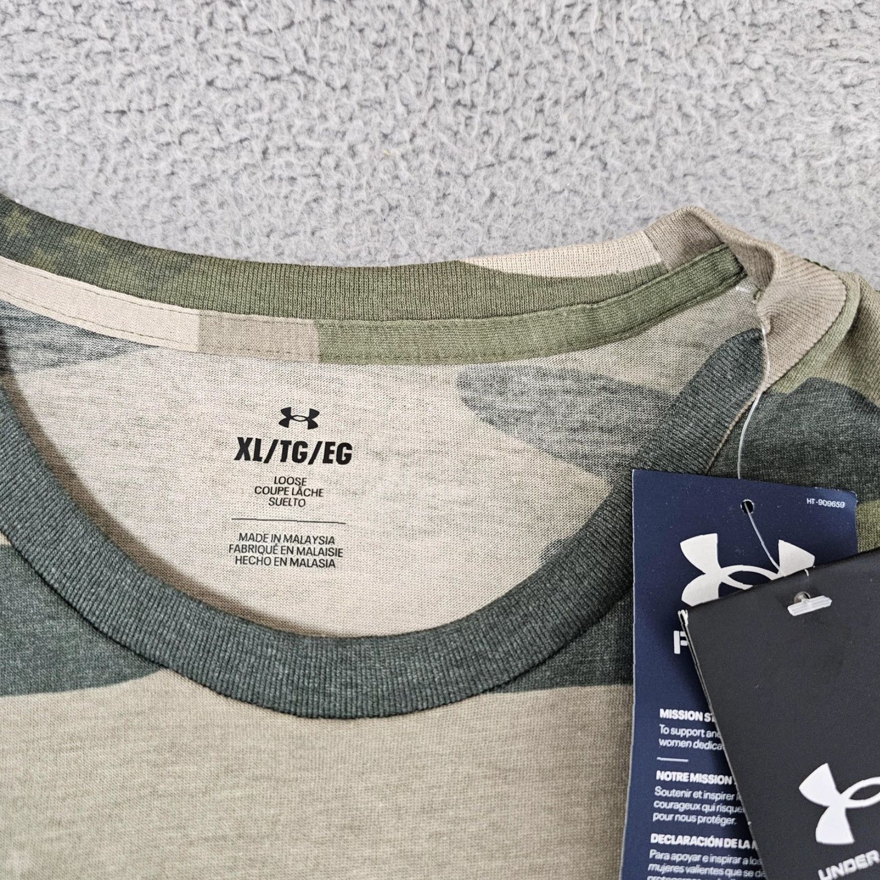 Under Armour Under Armour Mens XL Green Camo Freedom Flag T-Shirt User: Under Armour Mens XL Green Camo Freedom Flag T-Shirt Size US XL / EU 56 / 4 - 4 Thumbnail