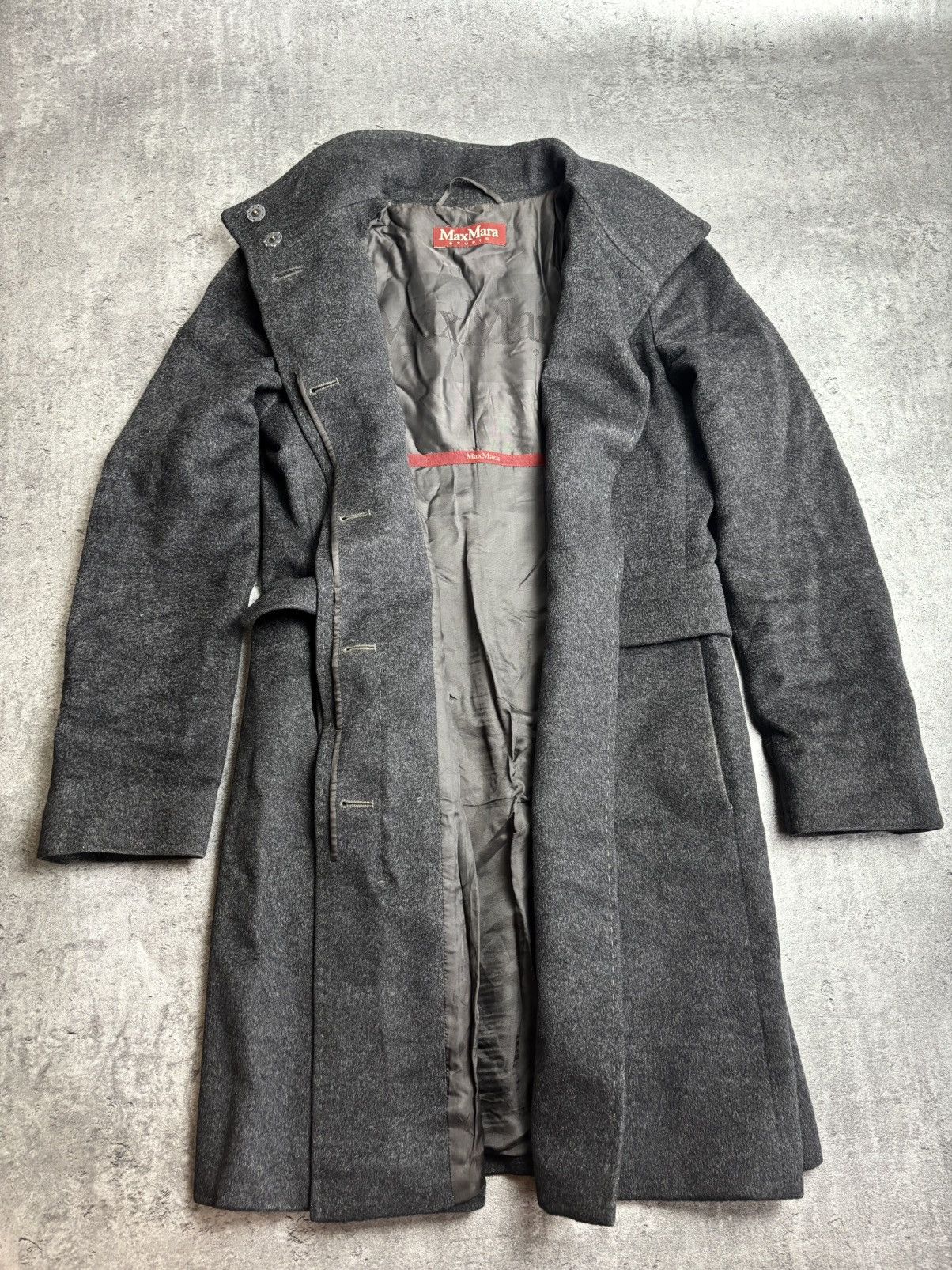 Max Mara Max Mara Studio Gray Coat Size M / US 6-8 / IT 42-44 - 7 Thumbnail