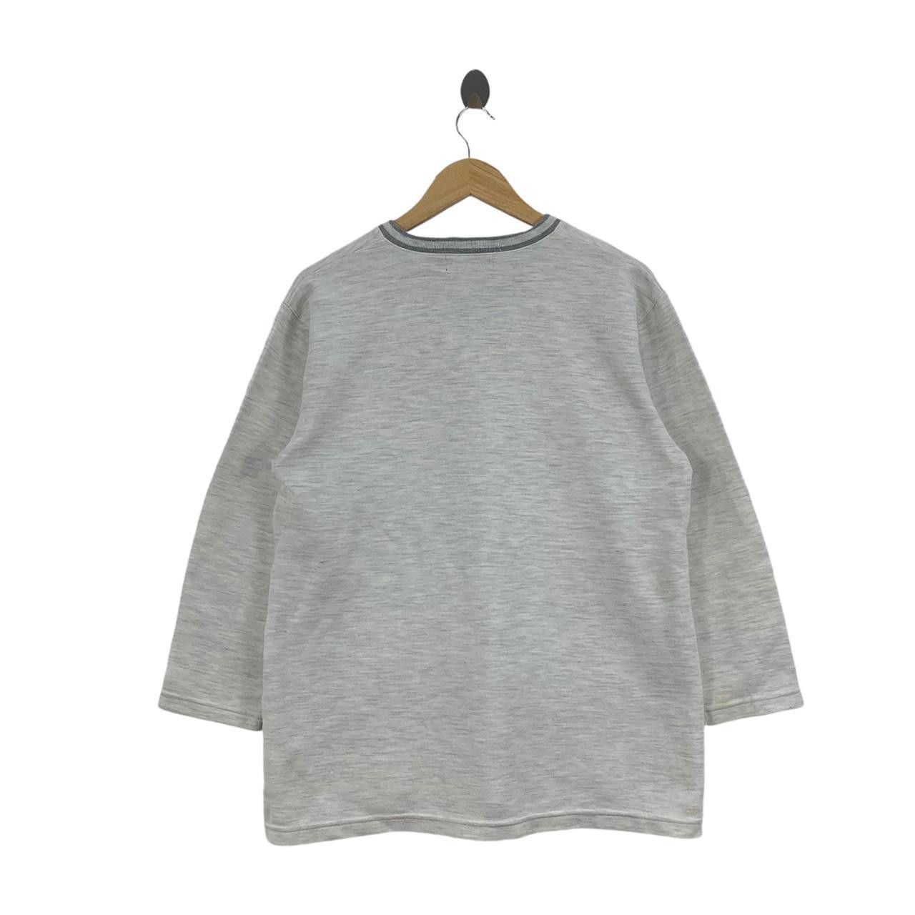 Vintage Vintage KANGOL ENGLAND V Neck Center Logo Tee Shirt Top Size L / US 10 / IT 46 - 4 Thumbnail