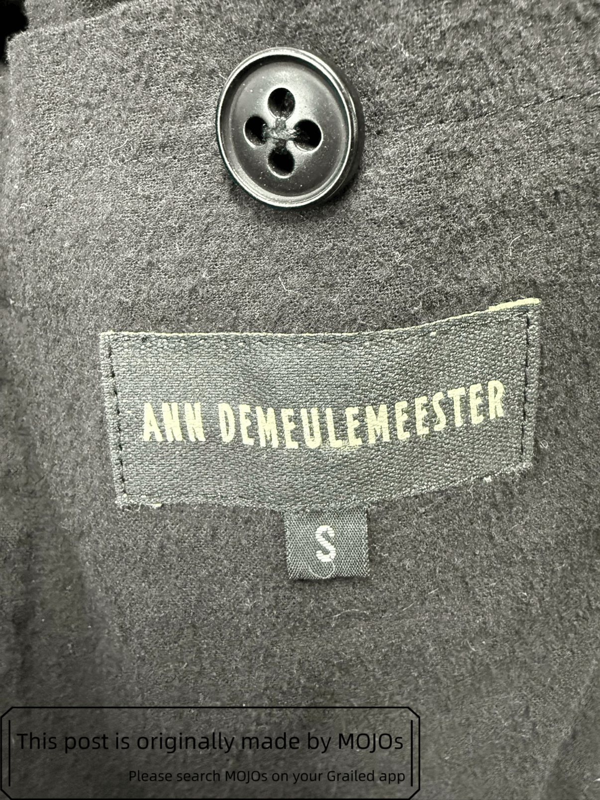 Ann Demeulemeester Ann Demeulemeester 06AW Leather Bike Jacket mojos12132053 Size US S / EU 44-46 / 1 - 7 Thumbnail