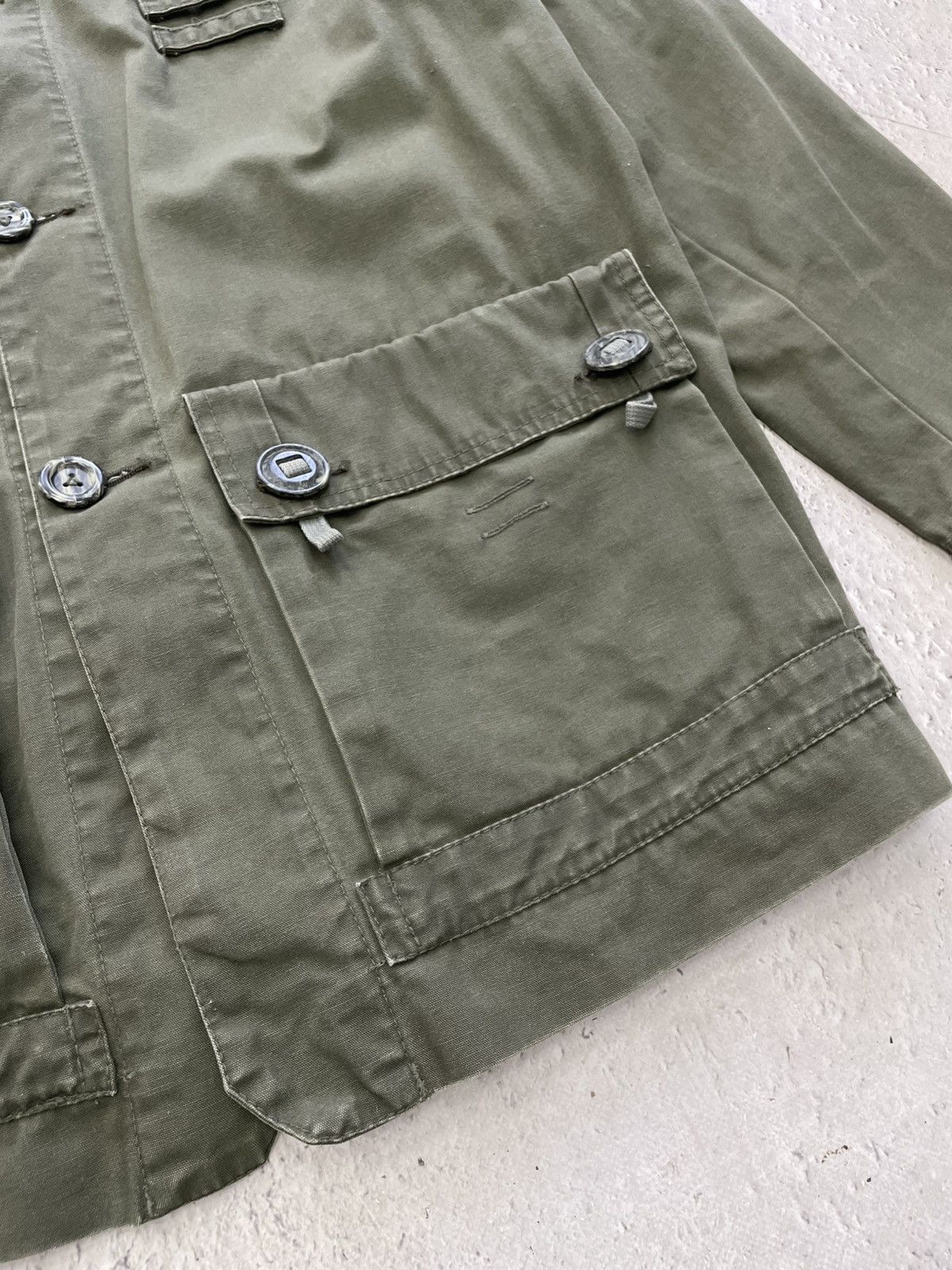 Diesel Rare canvas military jacket Diesel hype y2k japanese jacket Size US XL / EU 56 / 4 - 4 Thumbnail