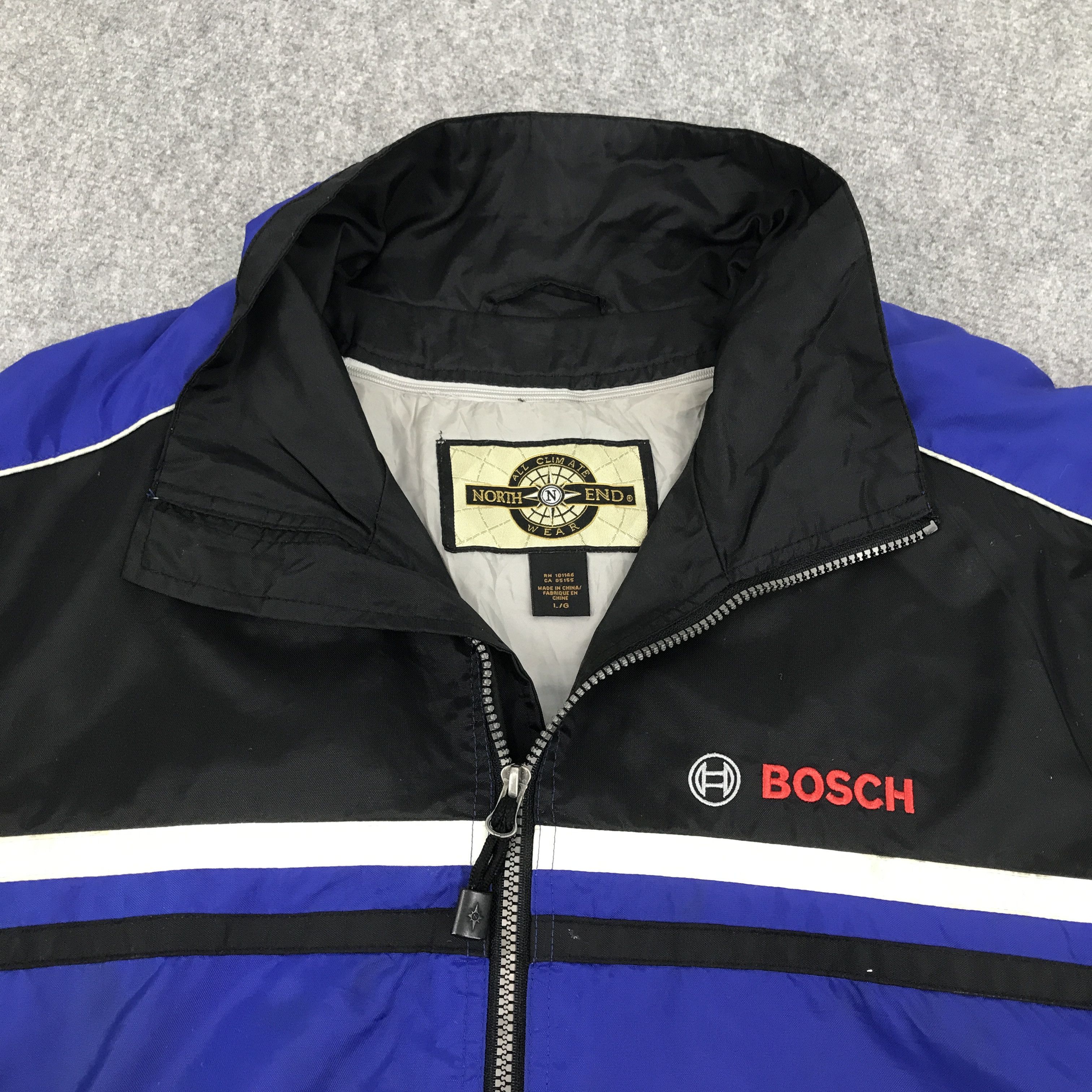 North End Rare Bosch windbreaker Worker jacket Size US XL / EU 56 / 4 - 9 Thumbnail