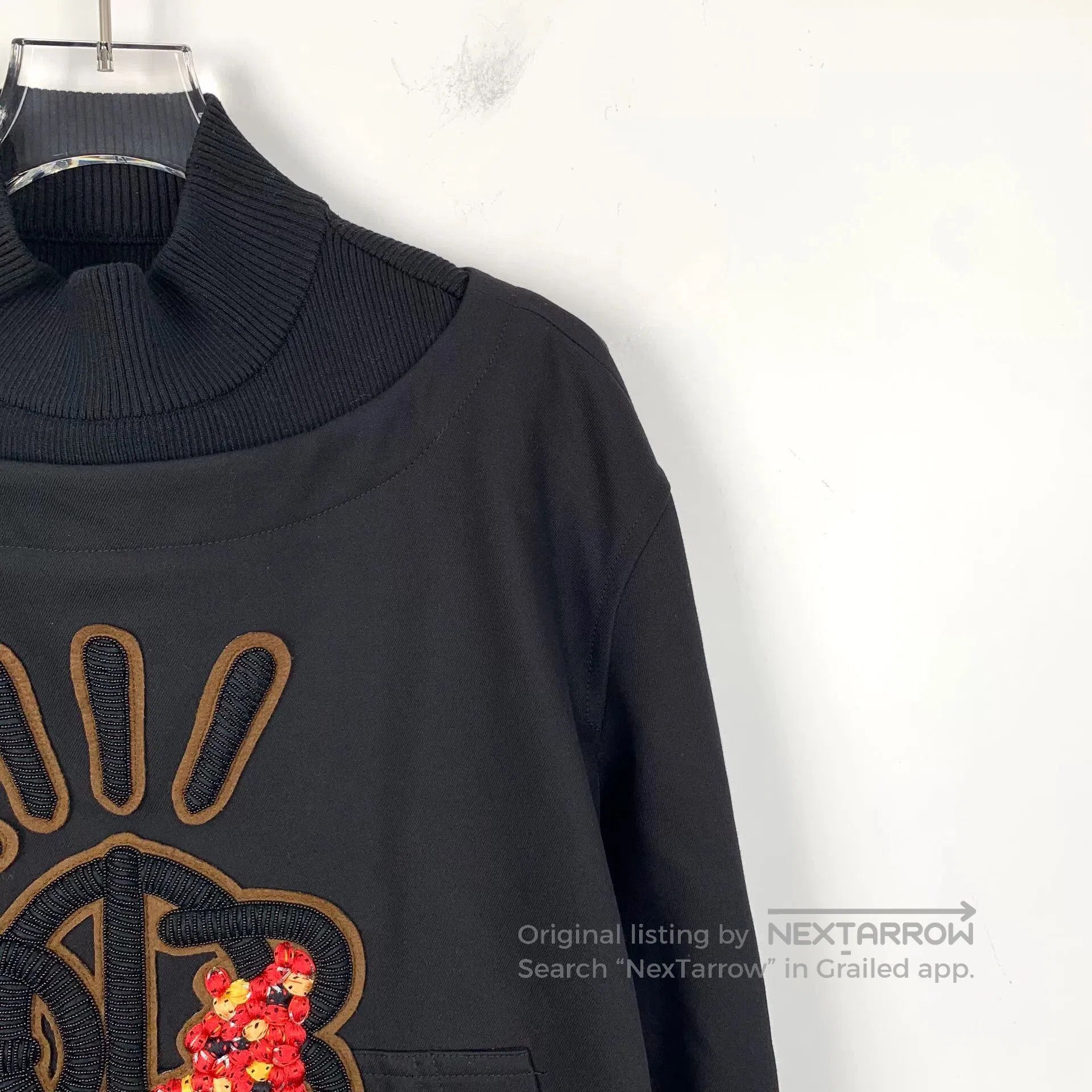Dior dior x travis scott black sweatshirt. Size US M / EU 48-50 / 2 - 3 Thumbnail