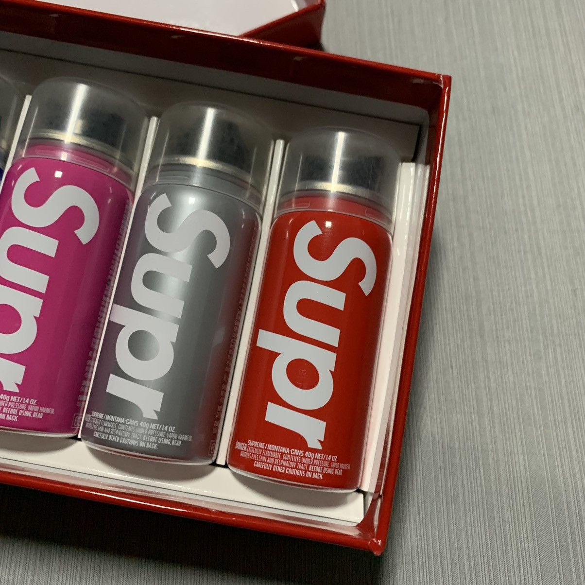 Supreme SUPREME x MontanaCans Mini Can Set Size ONE SIZE - 6 Thumbnail