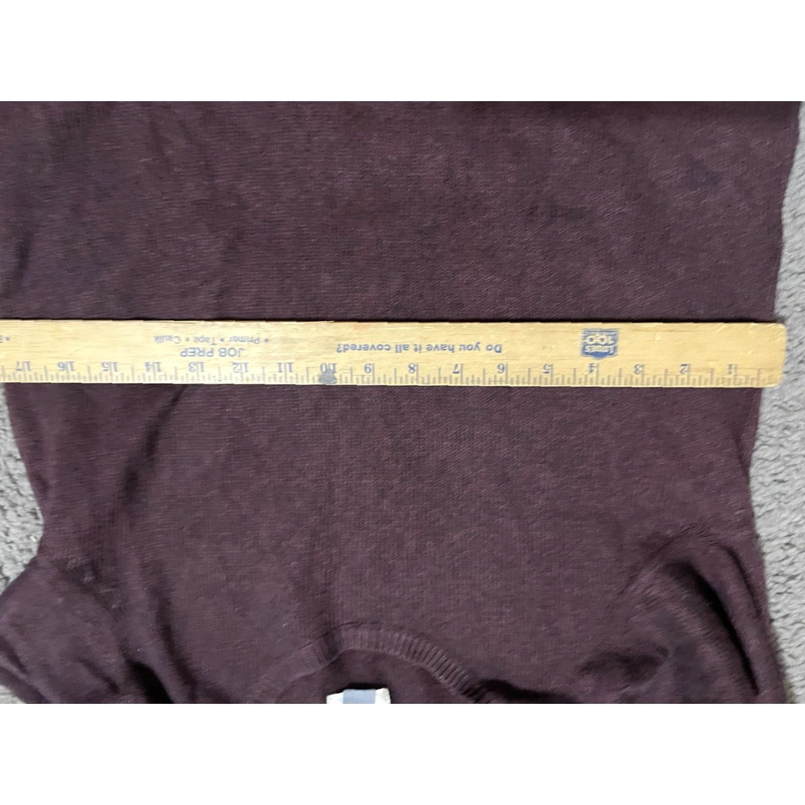 Old Navy Old Navy Women's Long Sleeve Sweater Crewneck Maroon Medium Tall Size M / US 6-8 / IT 42-44 - 4 Thumbnail