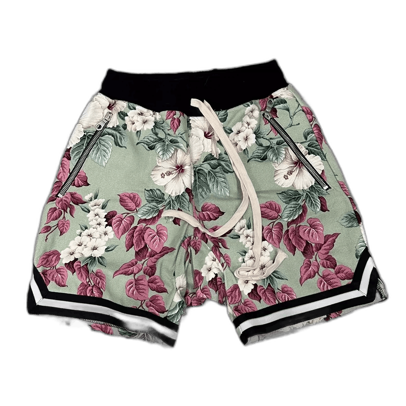 Jungle Floral Basketball Shorts Sportswear