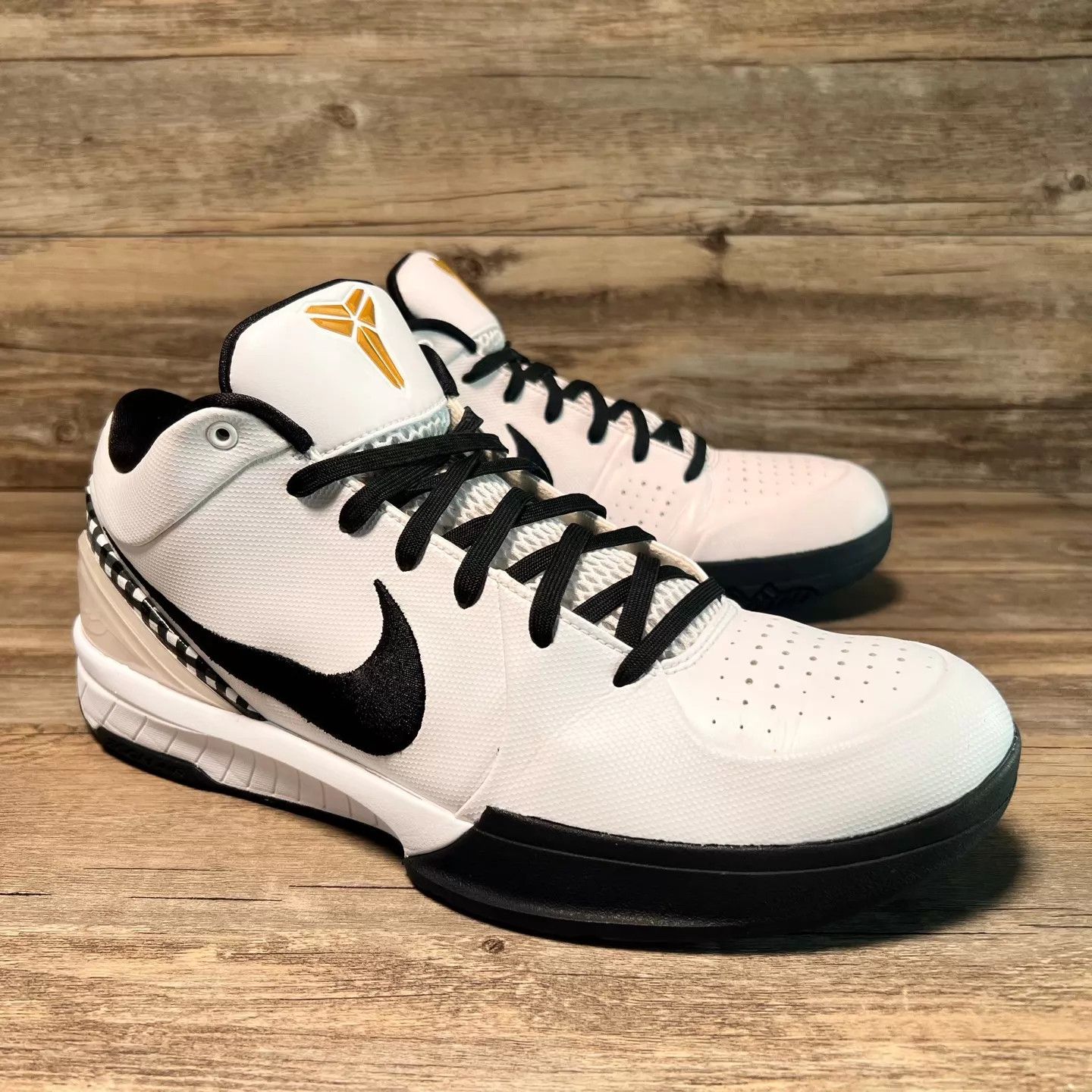 Nike Nike Zoom Kobe 4 Gigi Black/White FJ9363-100 46 Size US 12 / EU 45 - 2 Thumbnail